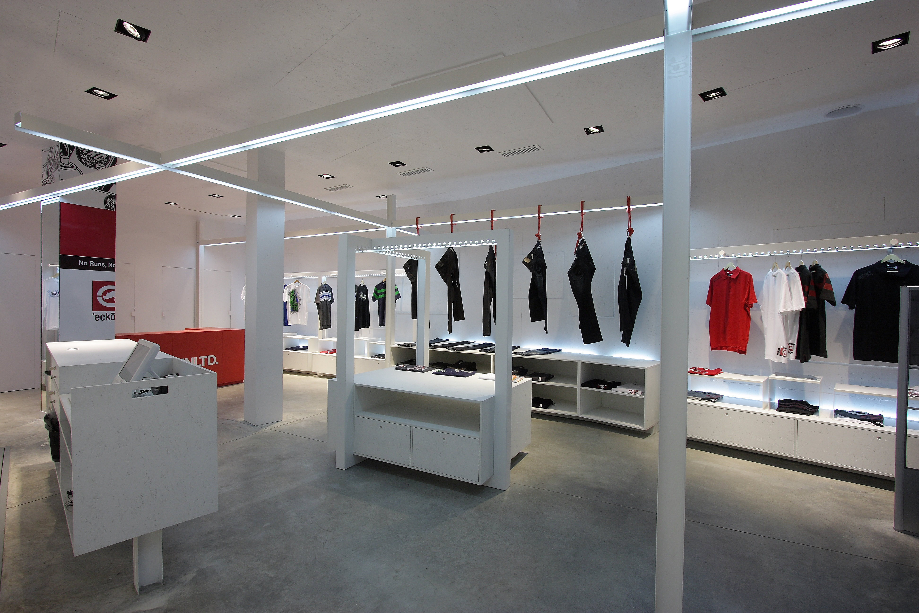 Ecko Unltd. Store by Stone Designs Architizer