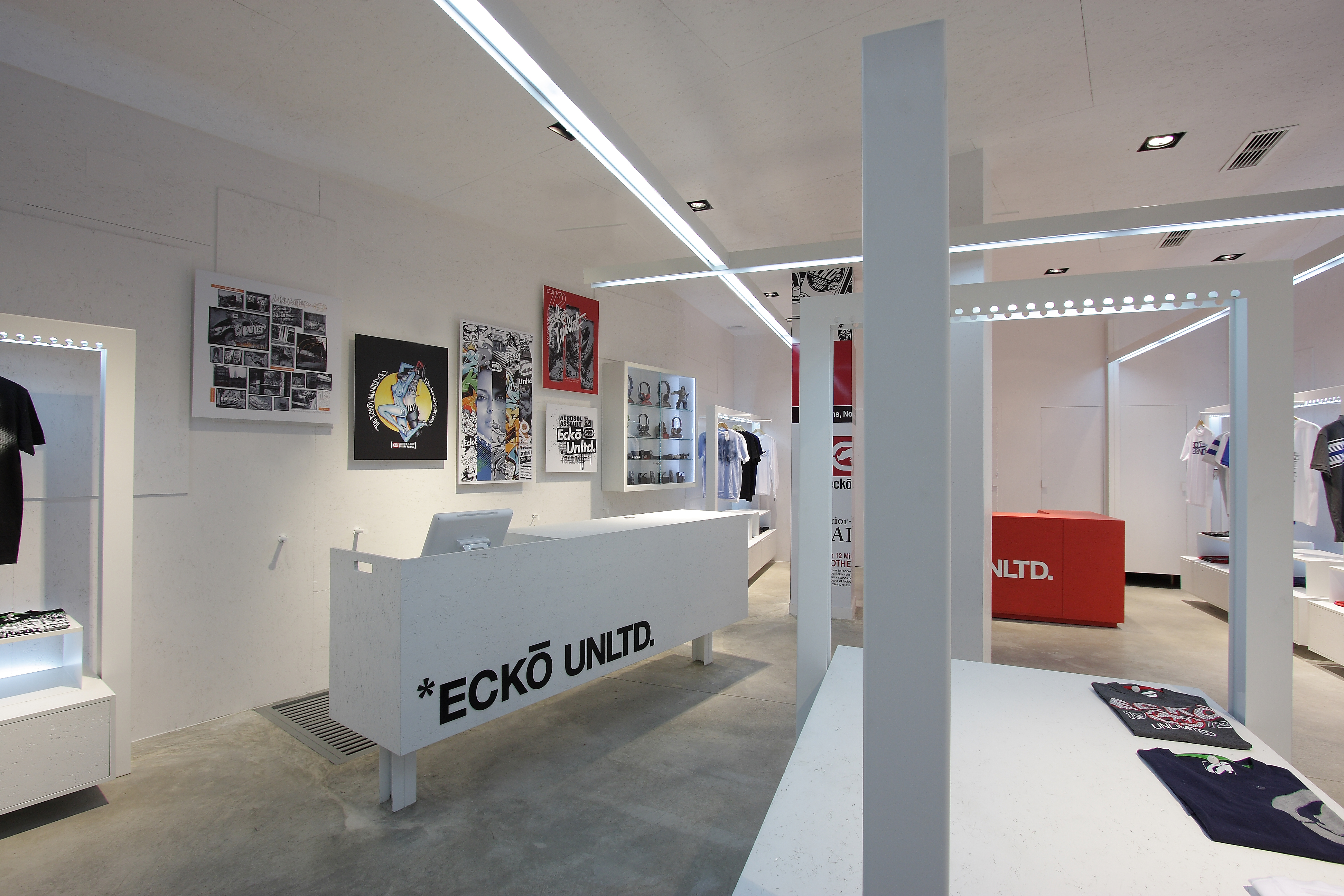 Ecko Unltd. Store by Stone Designs Architizer