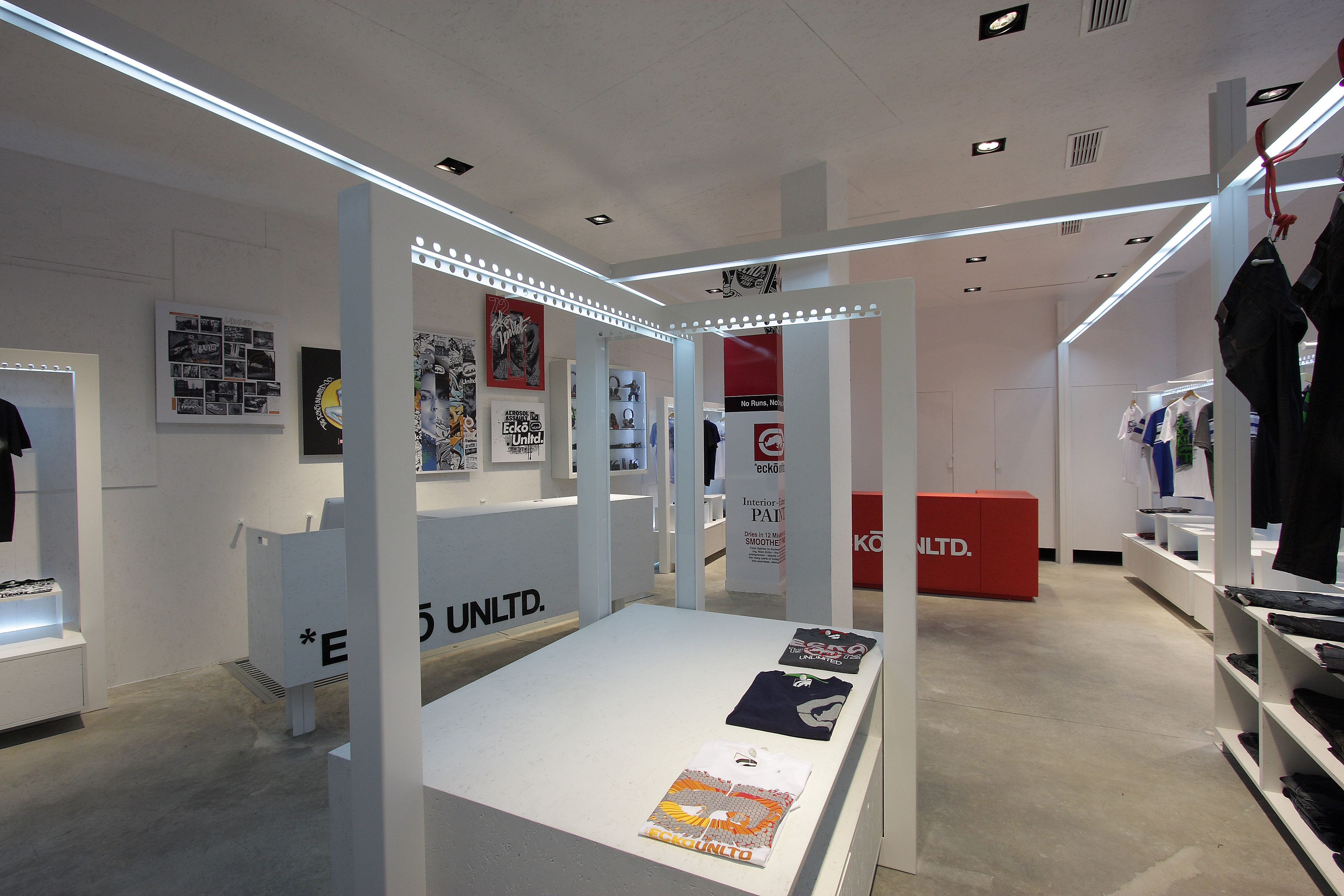 Ecko Unltd. Store by Stone Designs Architizer