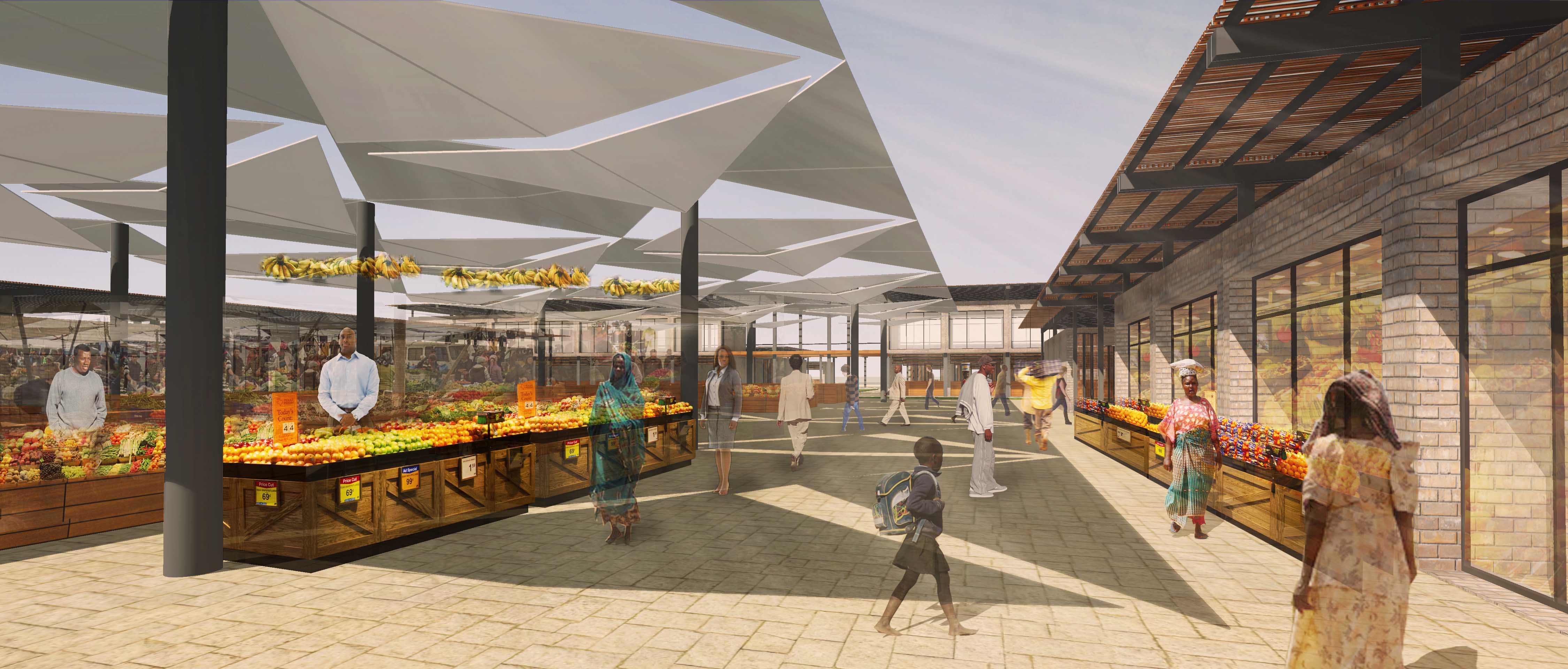Senegal City Market - Architizer