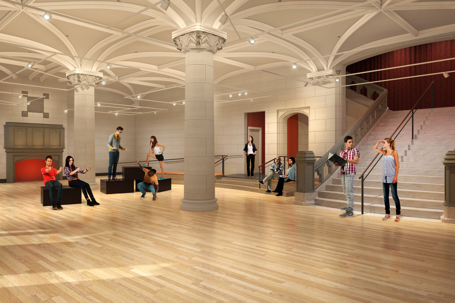 Boston University College of Fine Arts, 808 + 855 Commonwealth Avenue