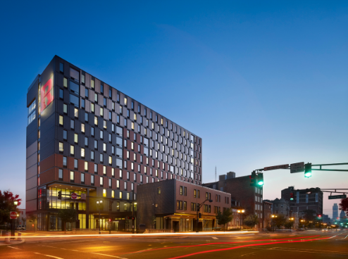 Rutgers Camden Graduate Student Housing by Erdy McHenry Architecture