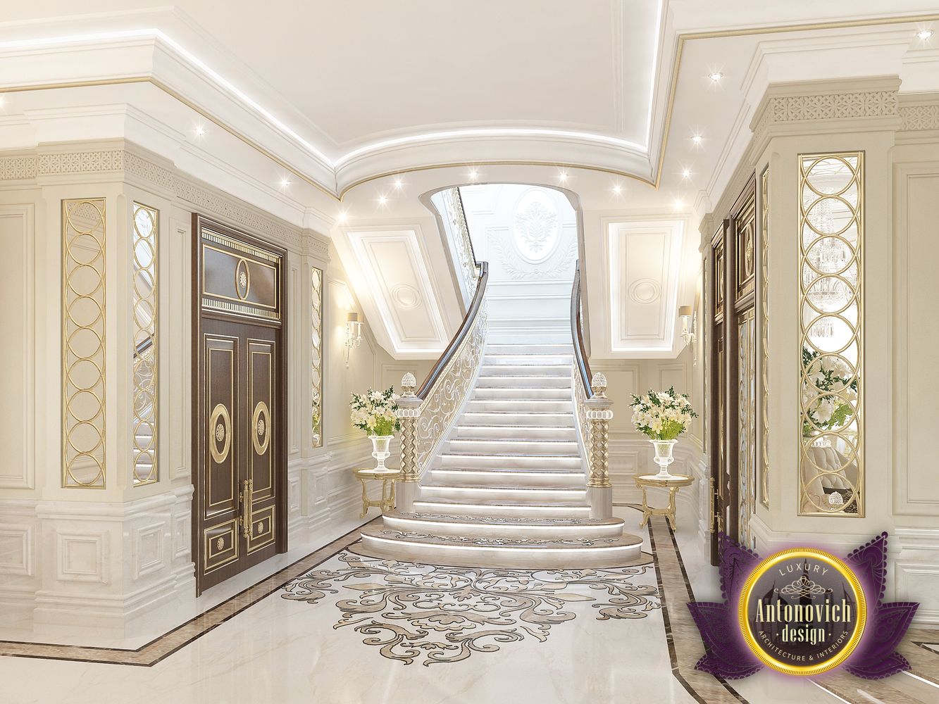 Entrance Interior from Luxury Antonovich Design by LUXURY ANTONOVICH ...