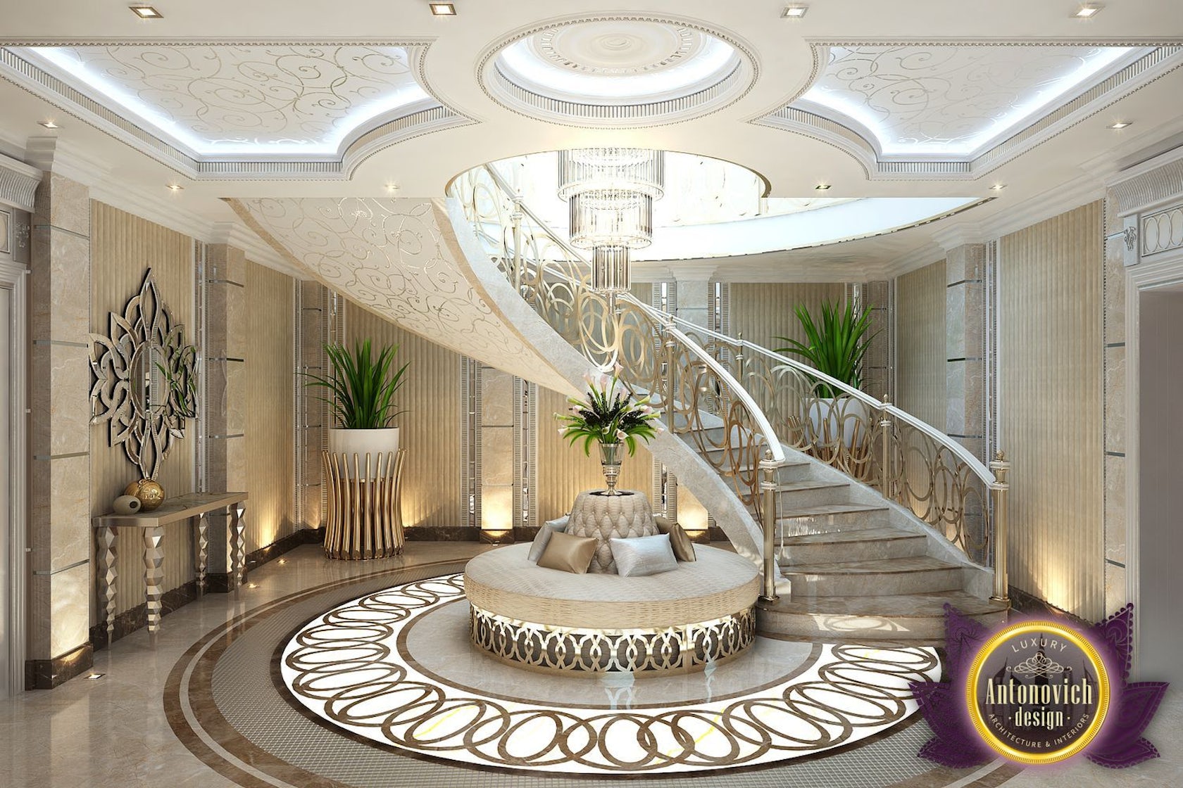 Living Room Decoration Ideas By Luxury Antonovich Design On