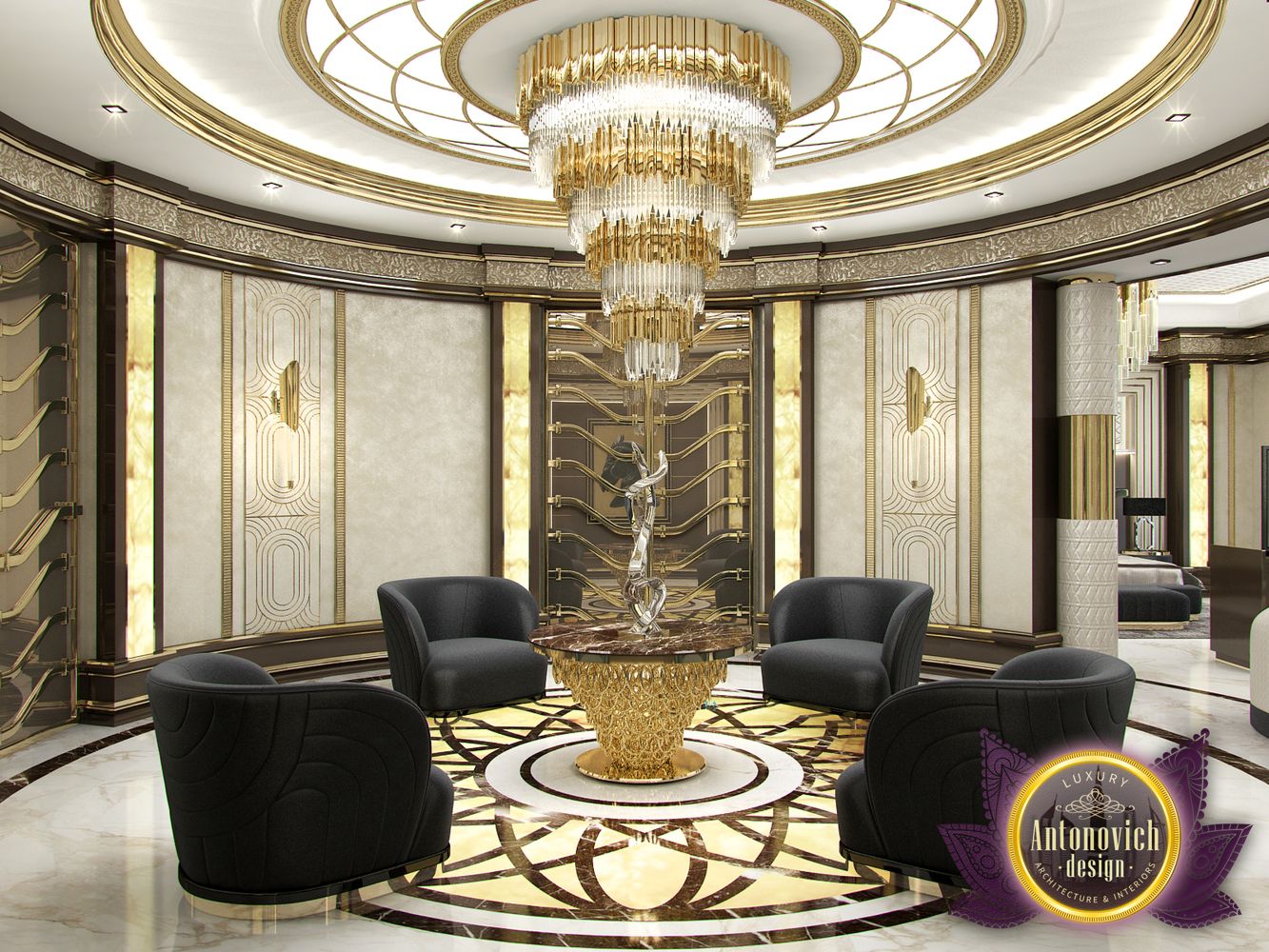 Master Bedroom In Modern Style Luxury Antonovich Design On Architizer