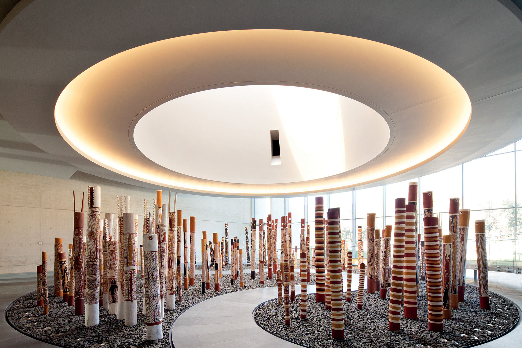 National Gallery of Australia South Entrance and Indigenous