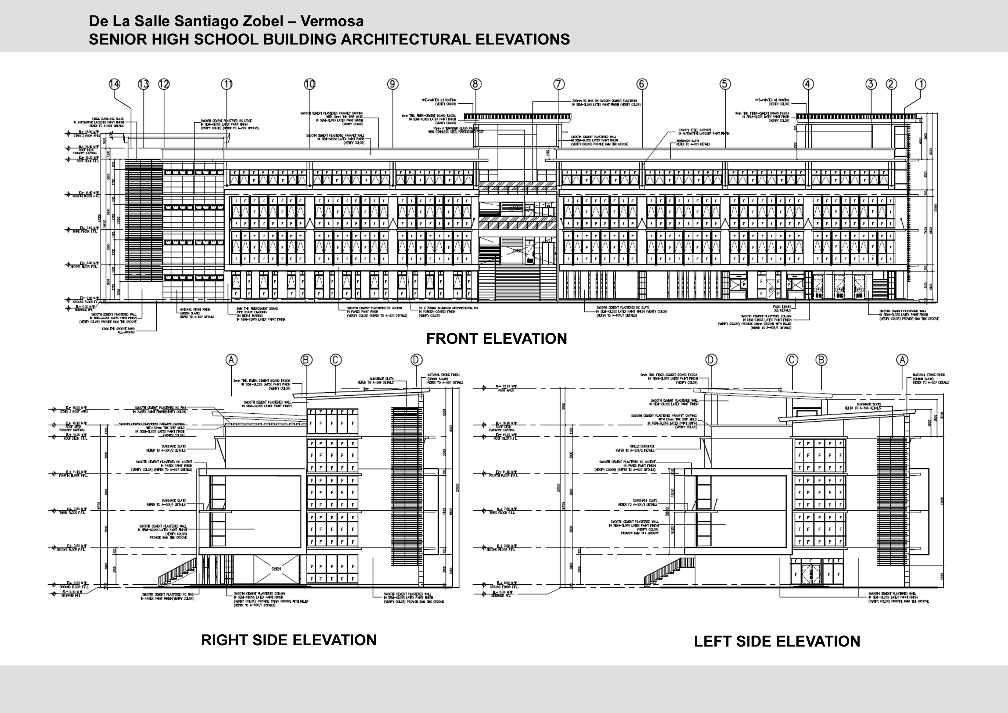 The Vermosa Senior High School Building On Architizer