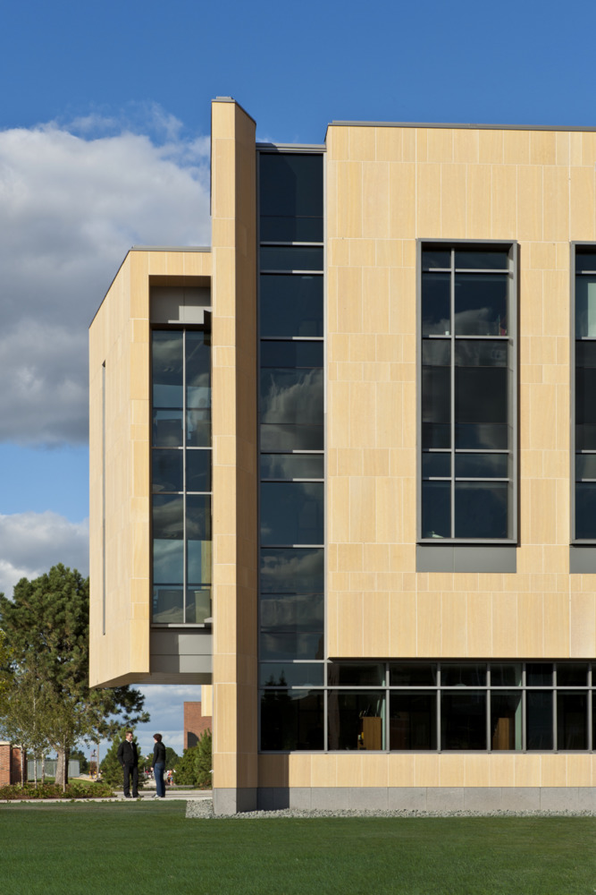 Gustavus Adolphus College Beck Academic Hall by BWBR Architizer