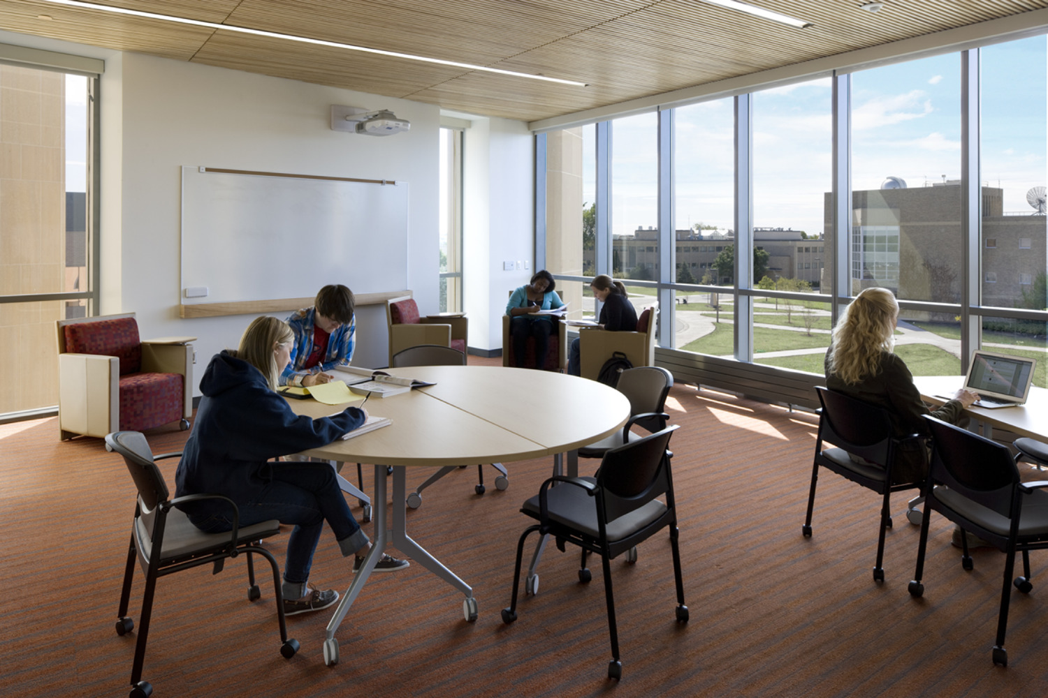 Gustavus Adolphus College Beck Academic Hall by BWBR Architizer