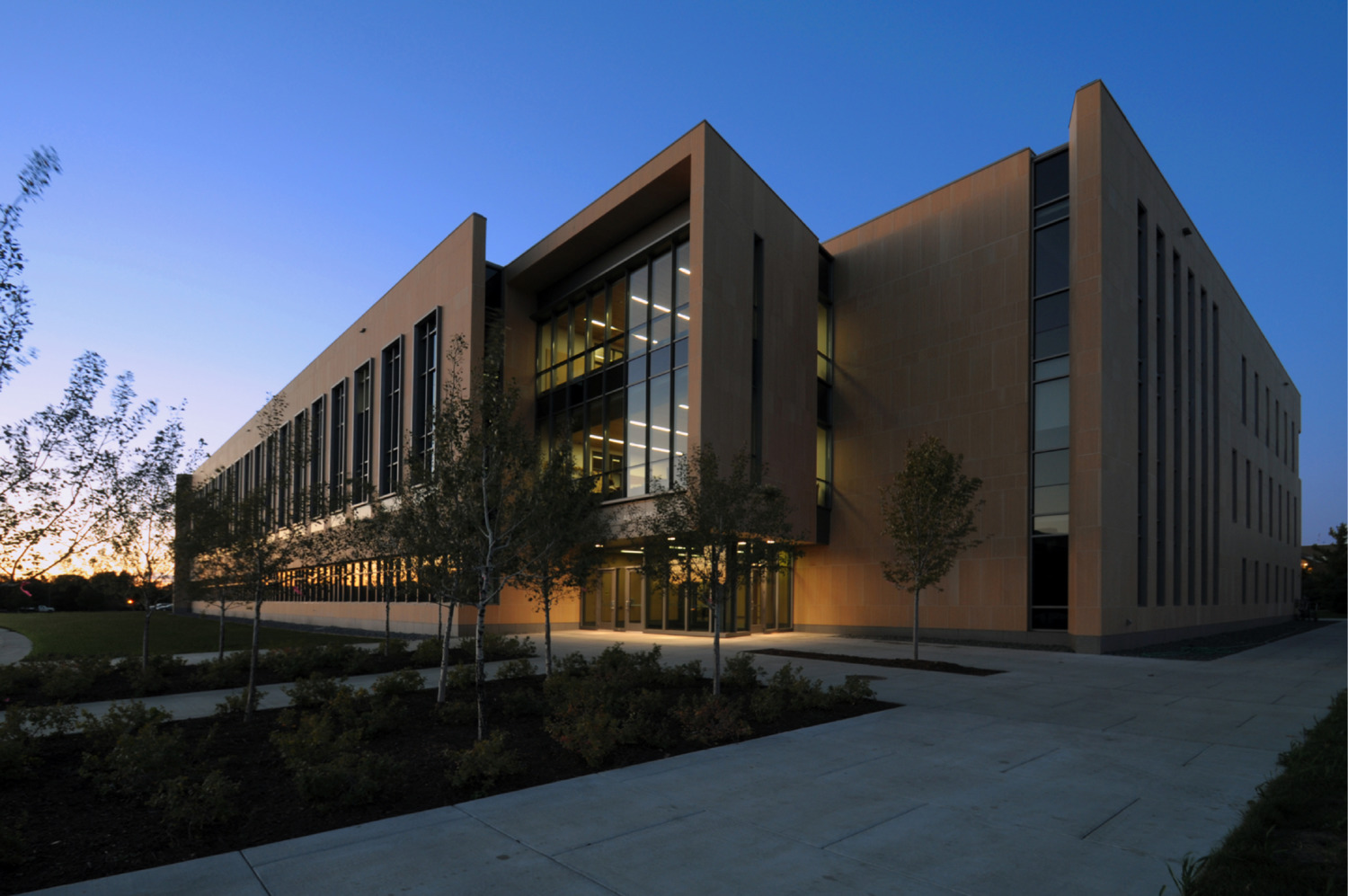 Gustavus Adolphus College Beck Academic Hall by BWBR Architizer