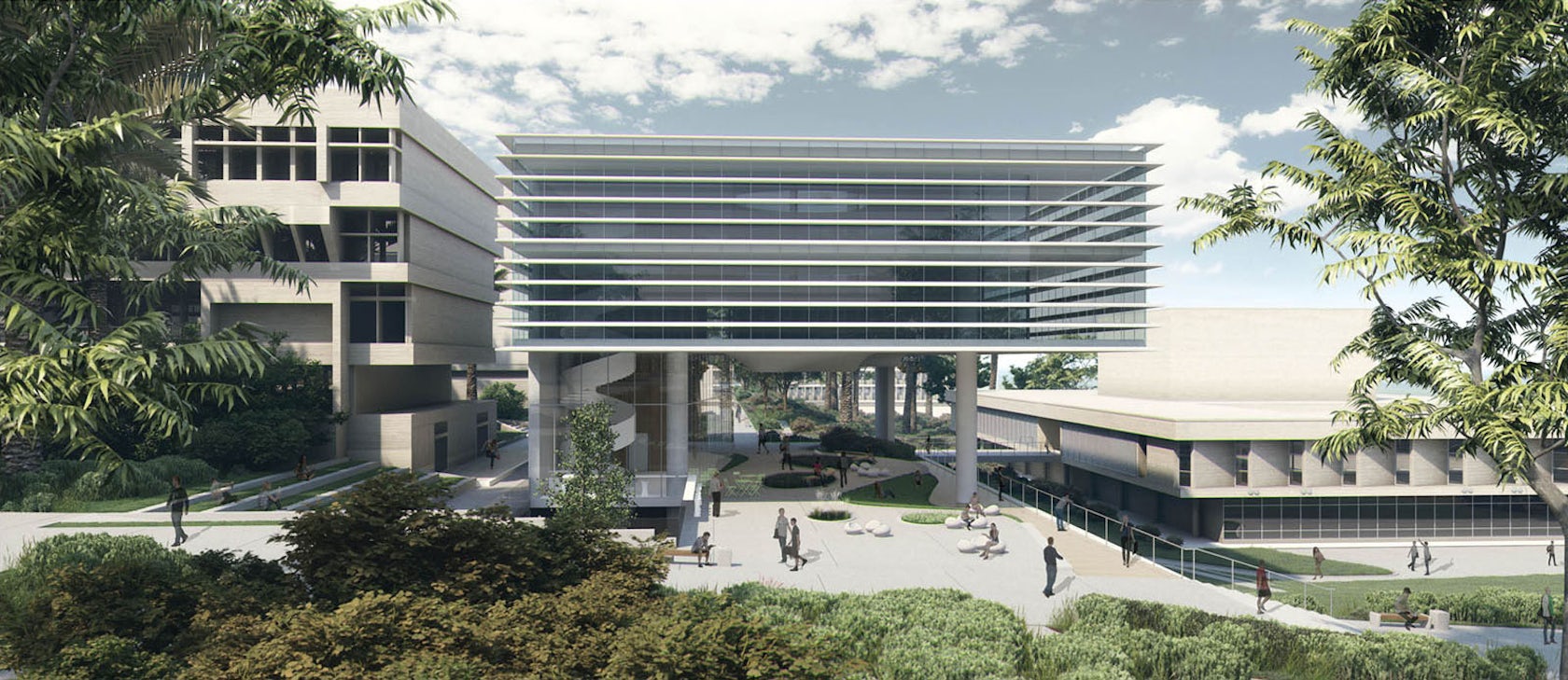 Lorry Lokey Management Building at Tel Aviv University by Gottesman