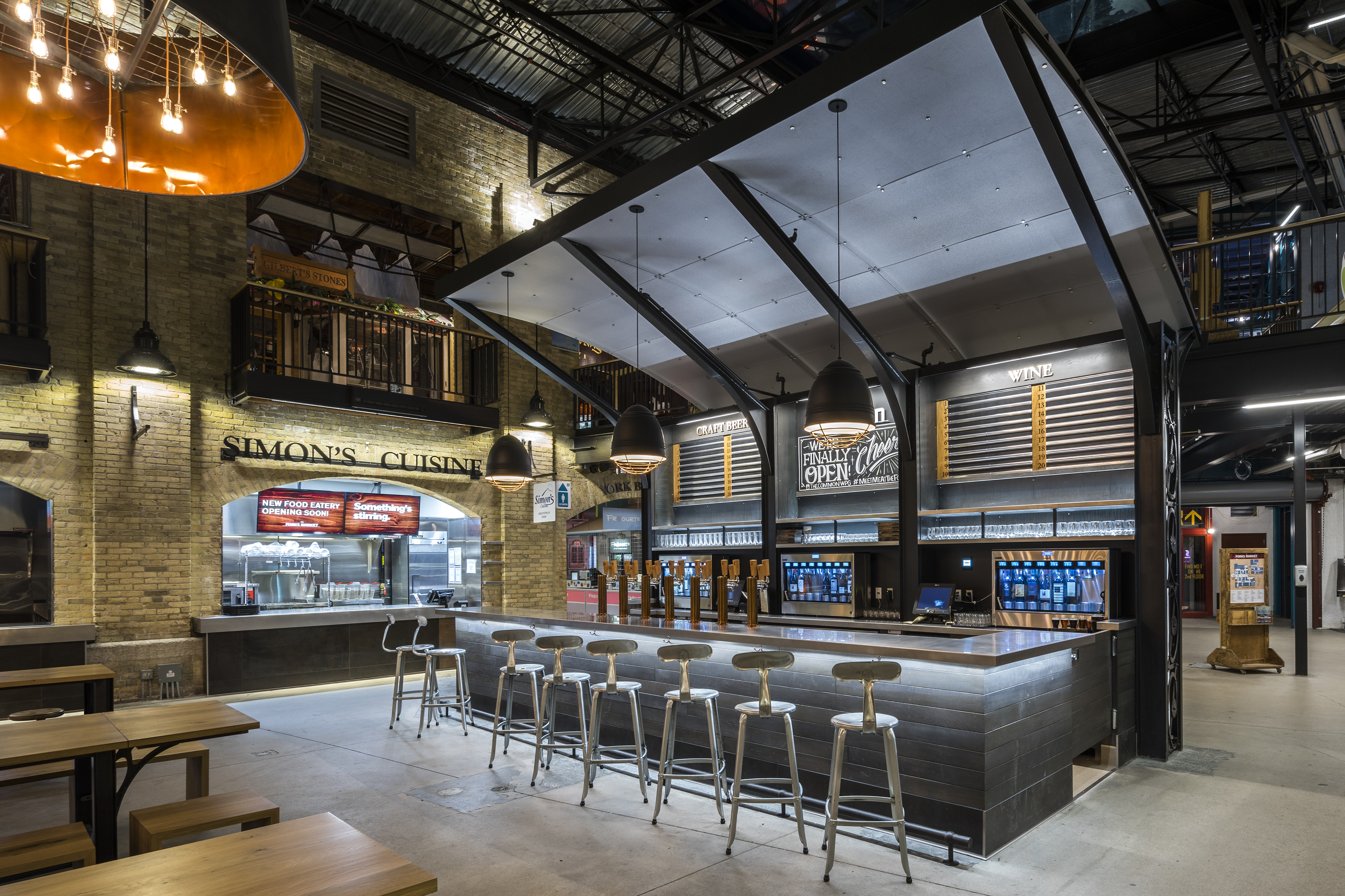 The Forks Market Food Hall Architizer