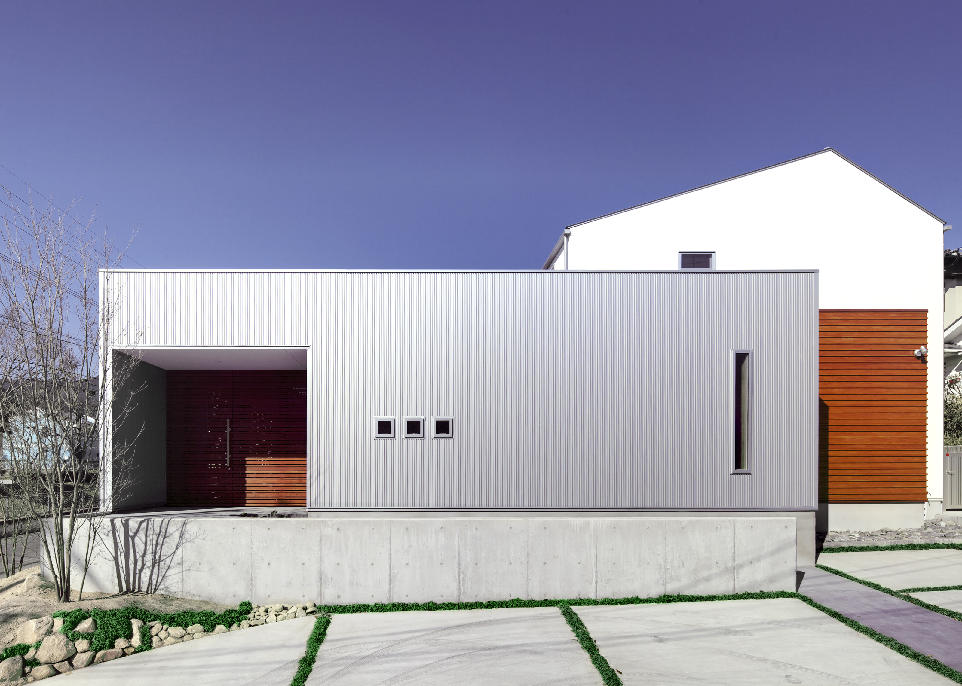 House with a plum tree Architizer