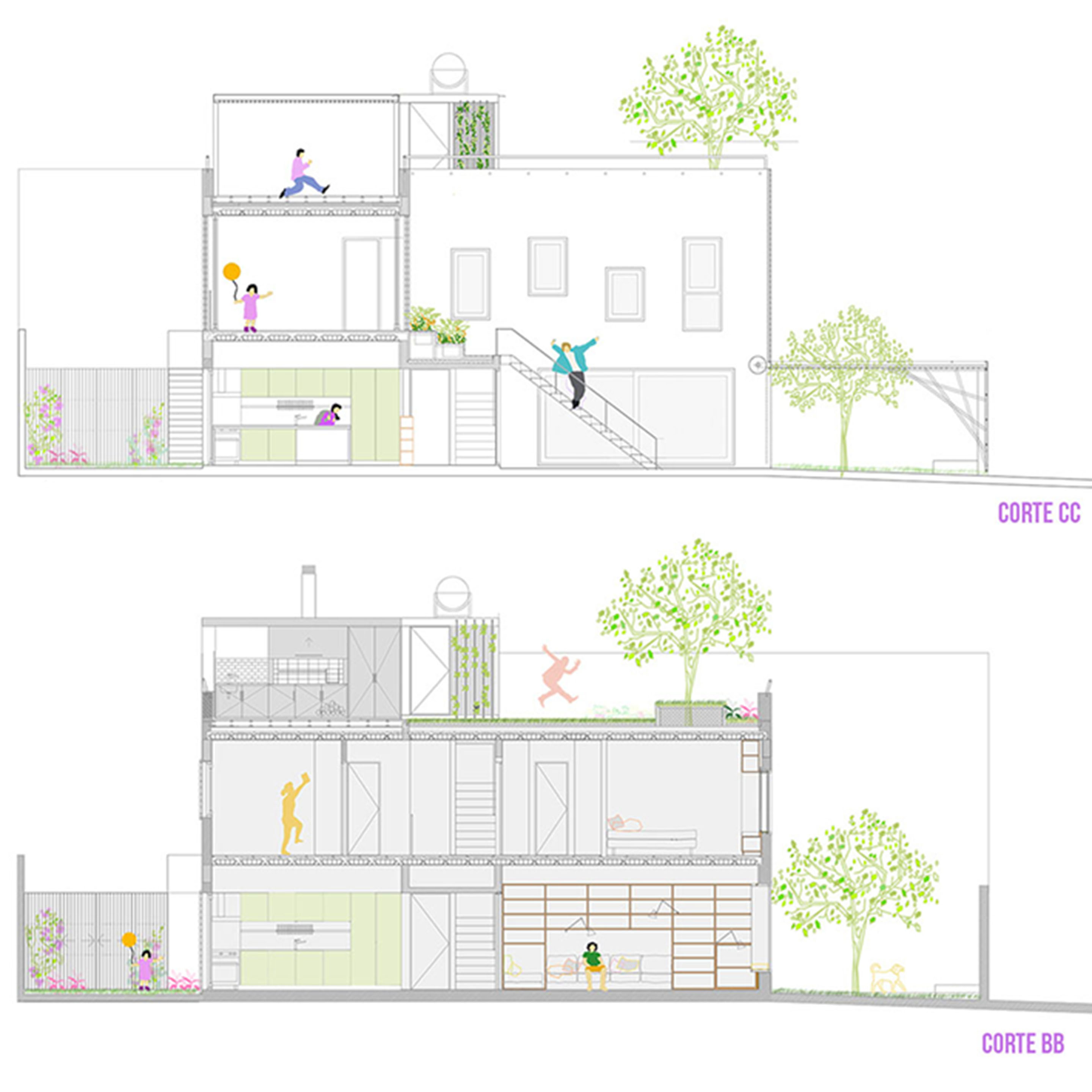 casa cinco patios by Planta Arqs. - Architizer