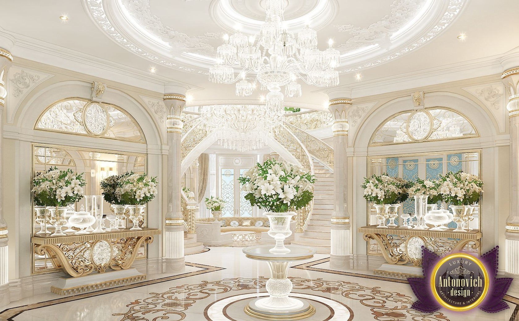 Best Interiors Of Luxury Antonovich Design Dubai On Architizer