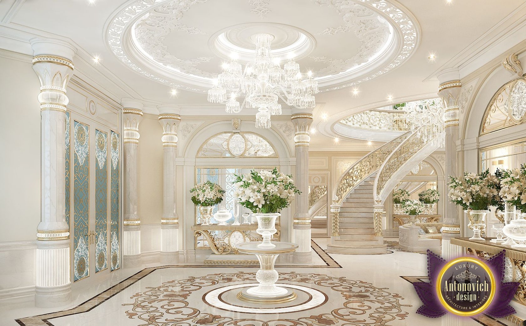 Best Interiors Of Luxury Antonovich Design Dubai On Architizer