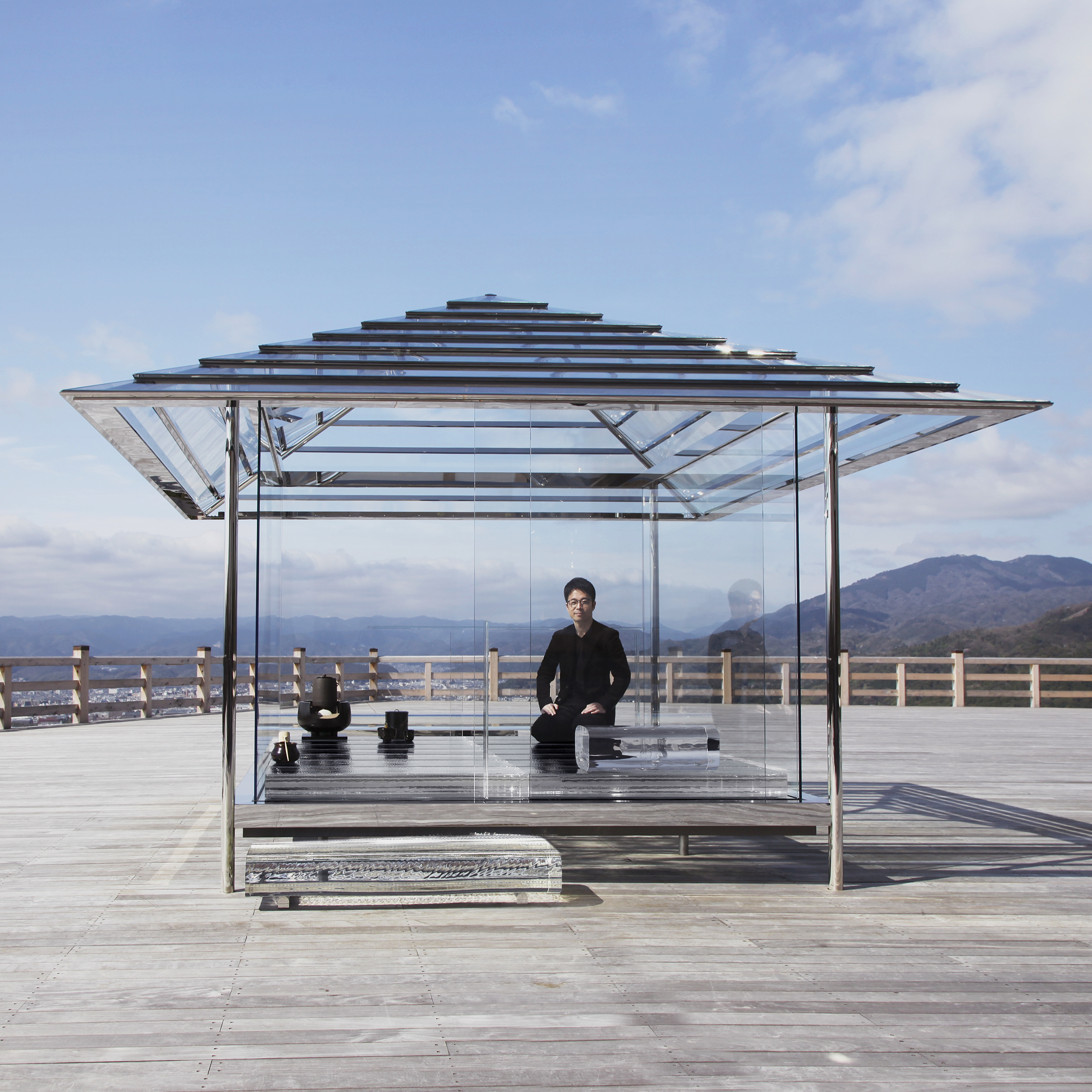 KOUAN Glass Tea House by TOKUJIN YOSHIOKA DESIGN Architizer