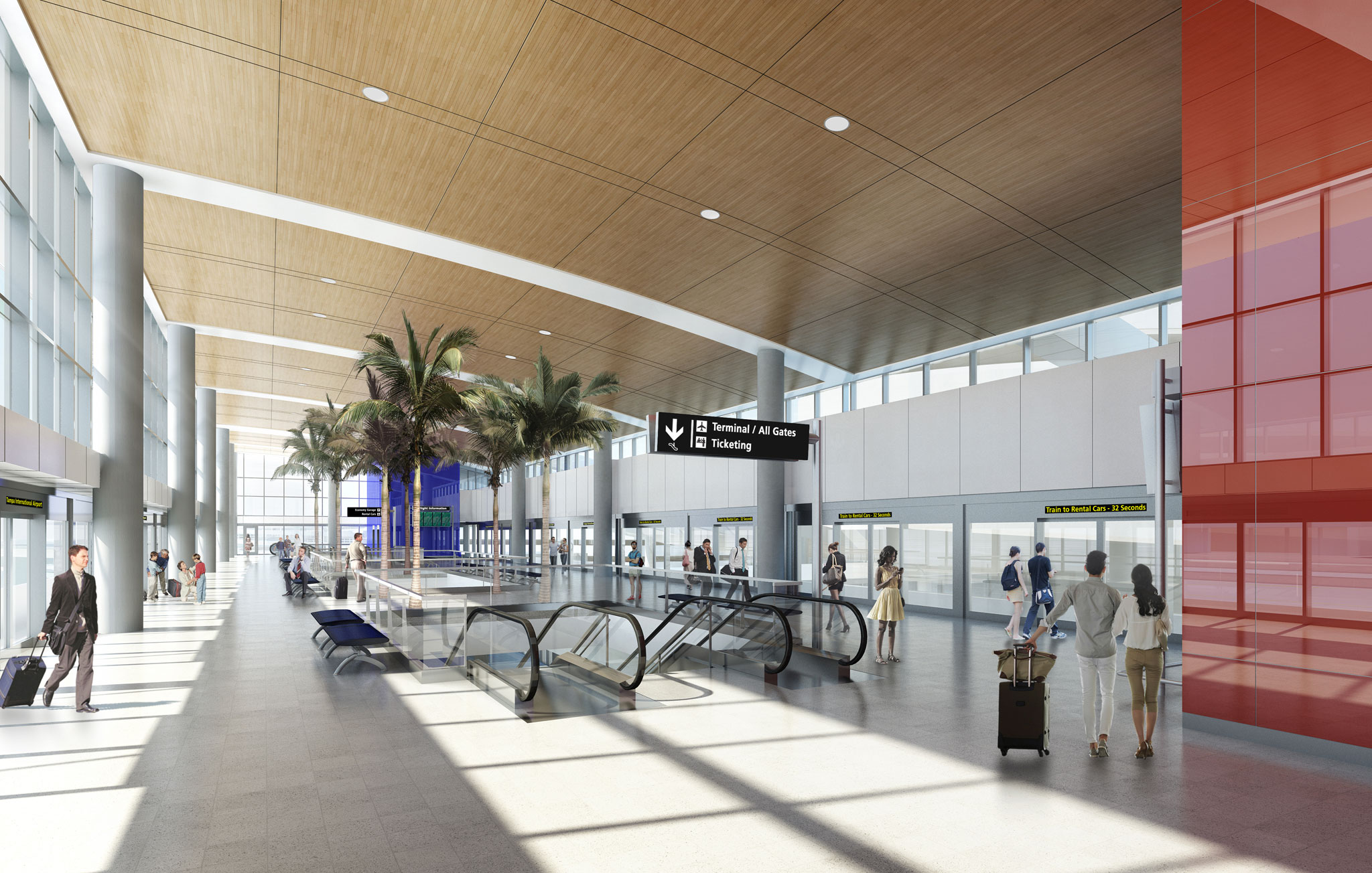 Tampa International Airport Consolidated Rental Car Center and