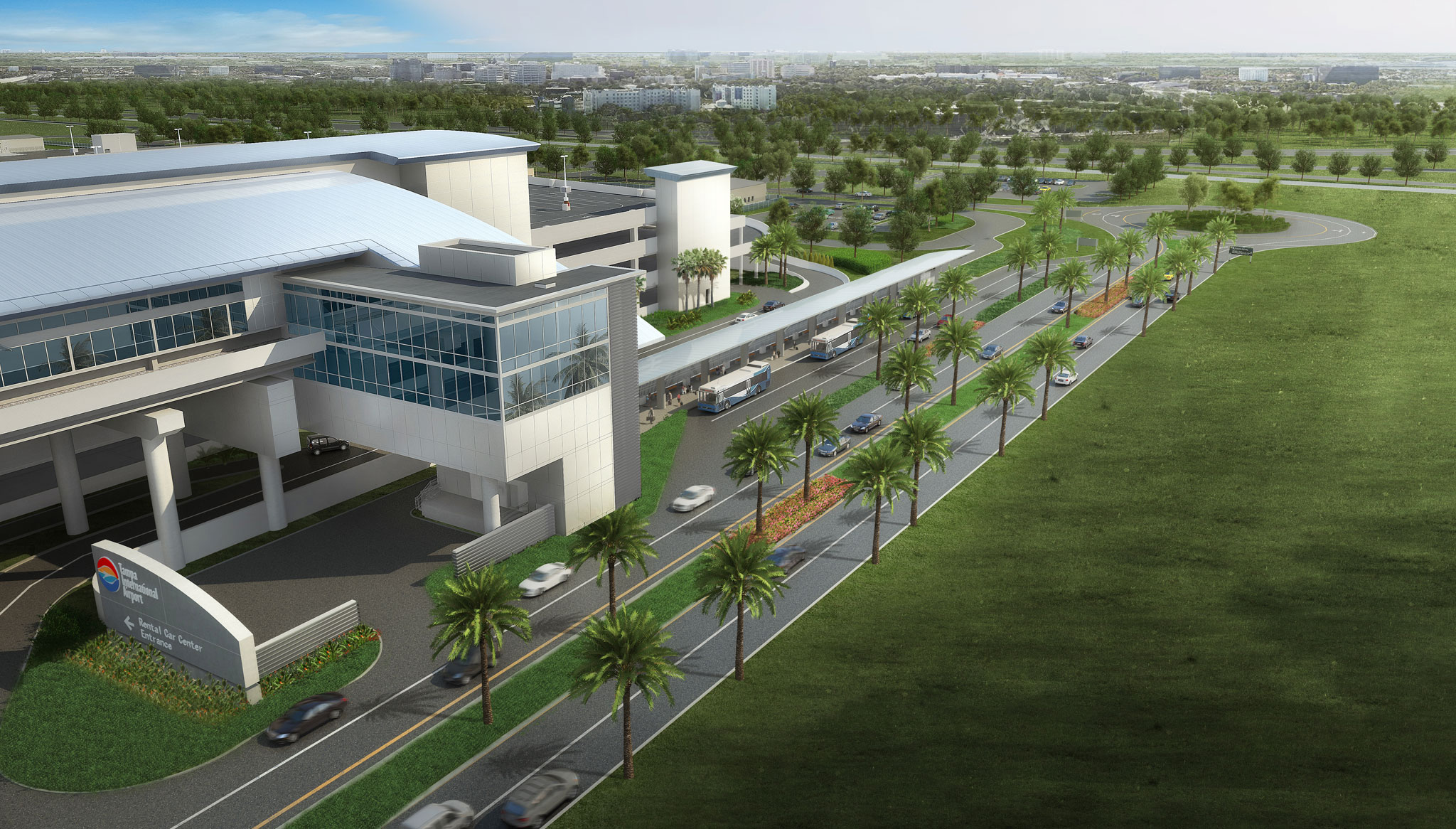 Tampa International Airport Consolidated Rental Car Center and