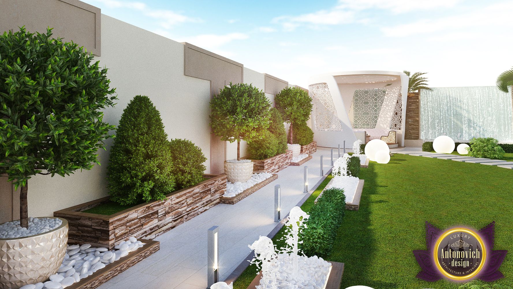 Garden design ideas of Luxury Antonovich Design by LUXURY ANTONOVICH