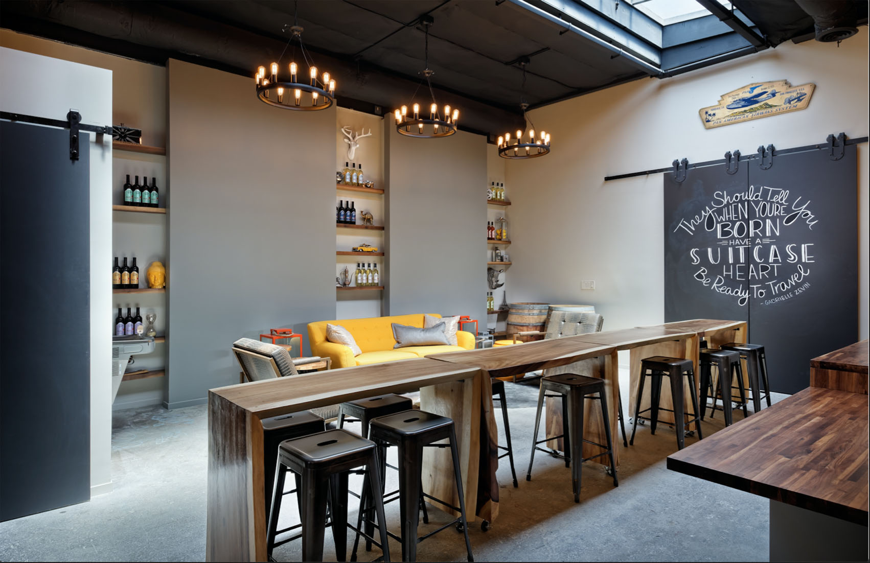 Flying Suitcase Wine-winery & Tasting Room by Bekom Design - Architizer