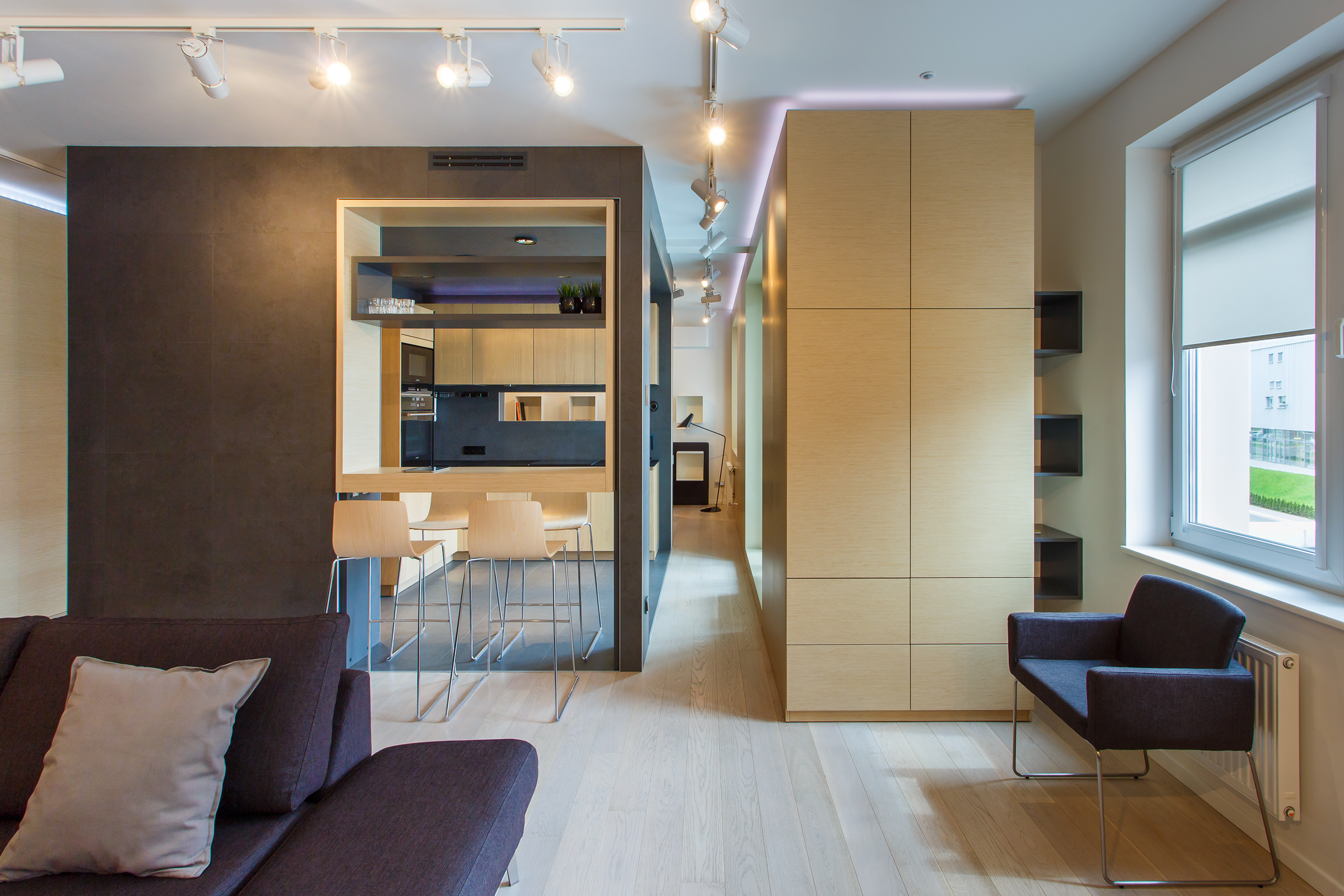 Interior of private apartment in Minsk by ASGP Architects - Architizer