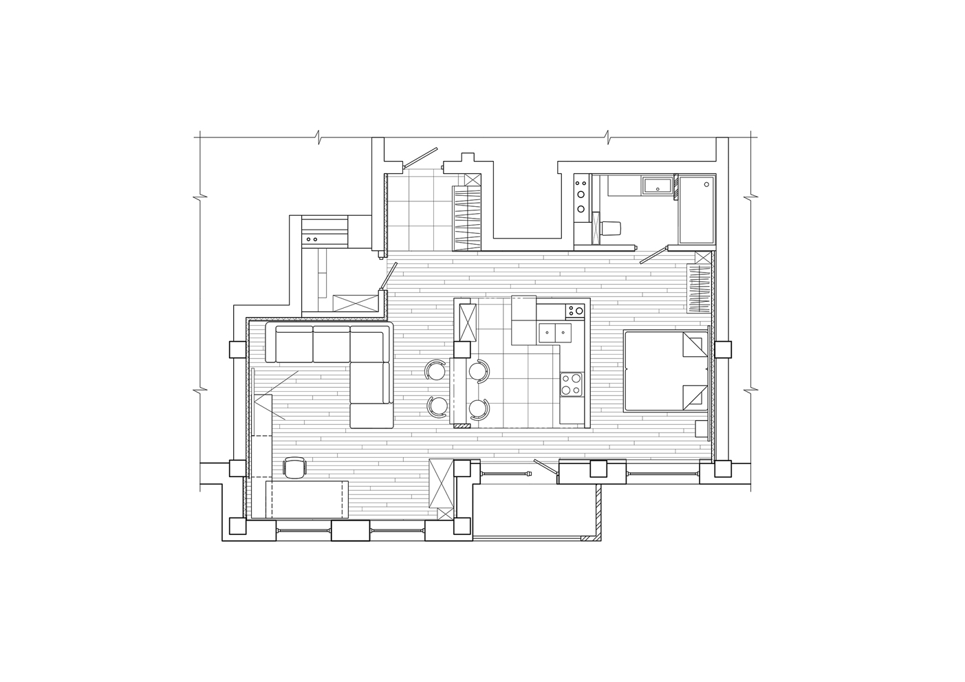 Interior of private apartment in Minsk by ASGP Architects - Architizer