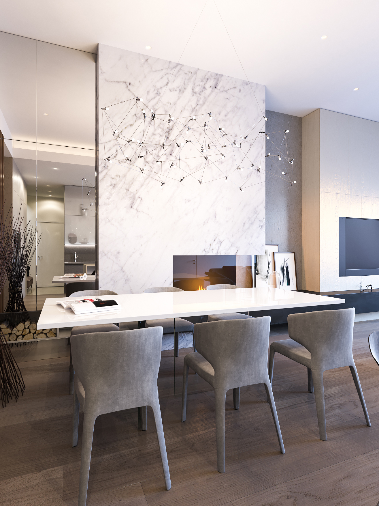 Penthouse in Moscow by Kerimov Architects - Architizer