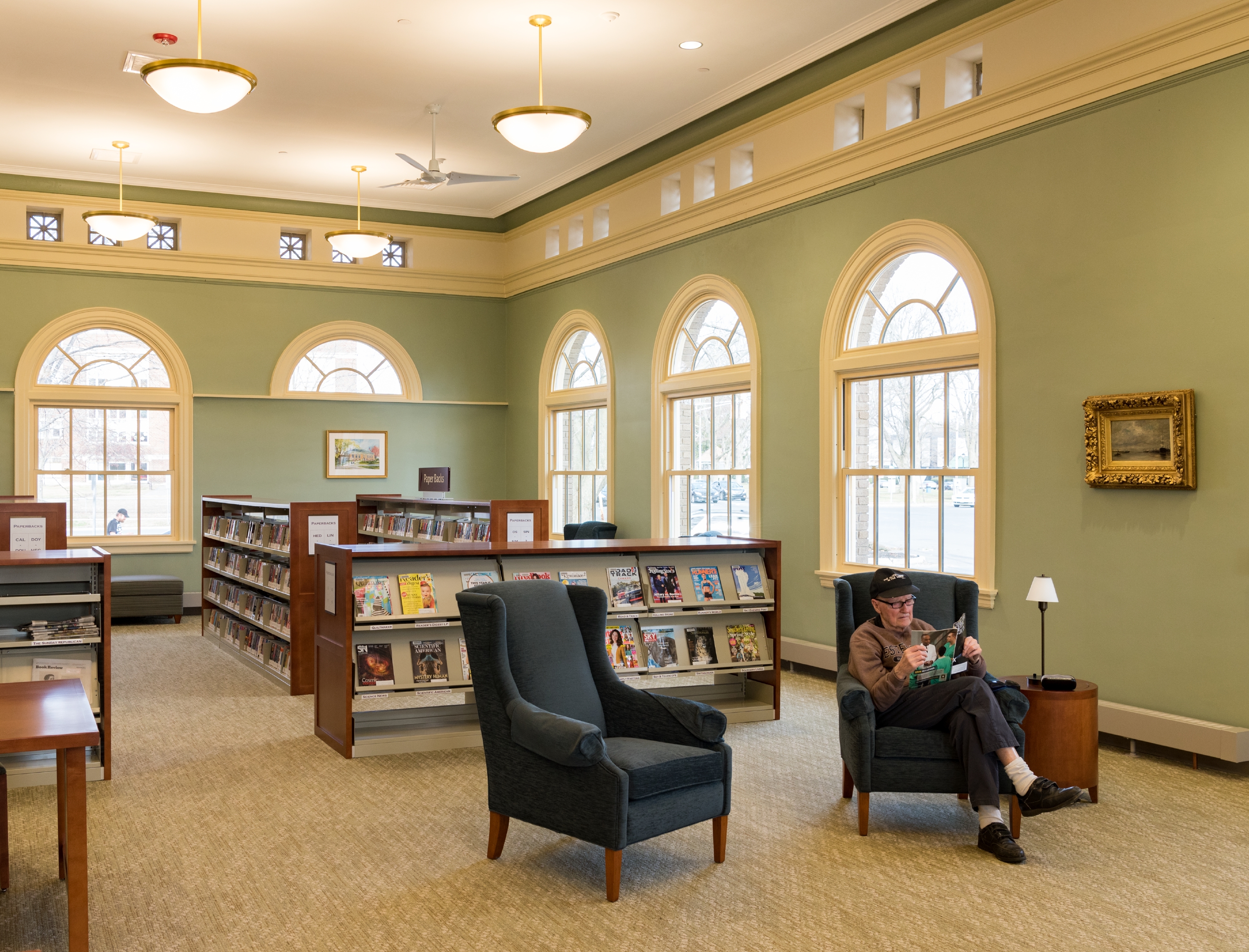 West Springfield Public Library, Addition by Centerbrook Architects