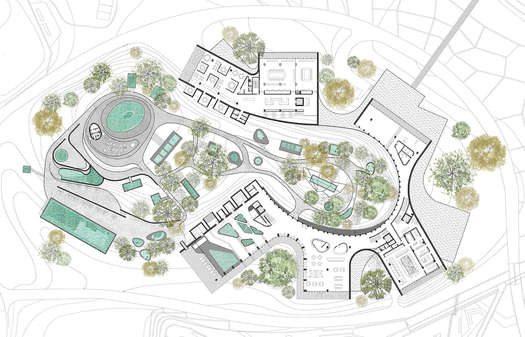 Fushengyu Hotspring resort - Architizer