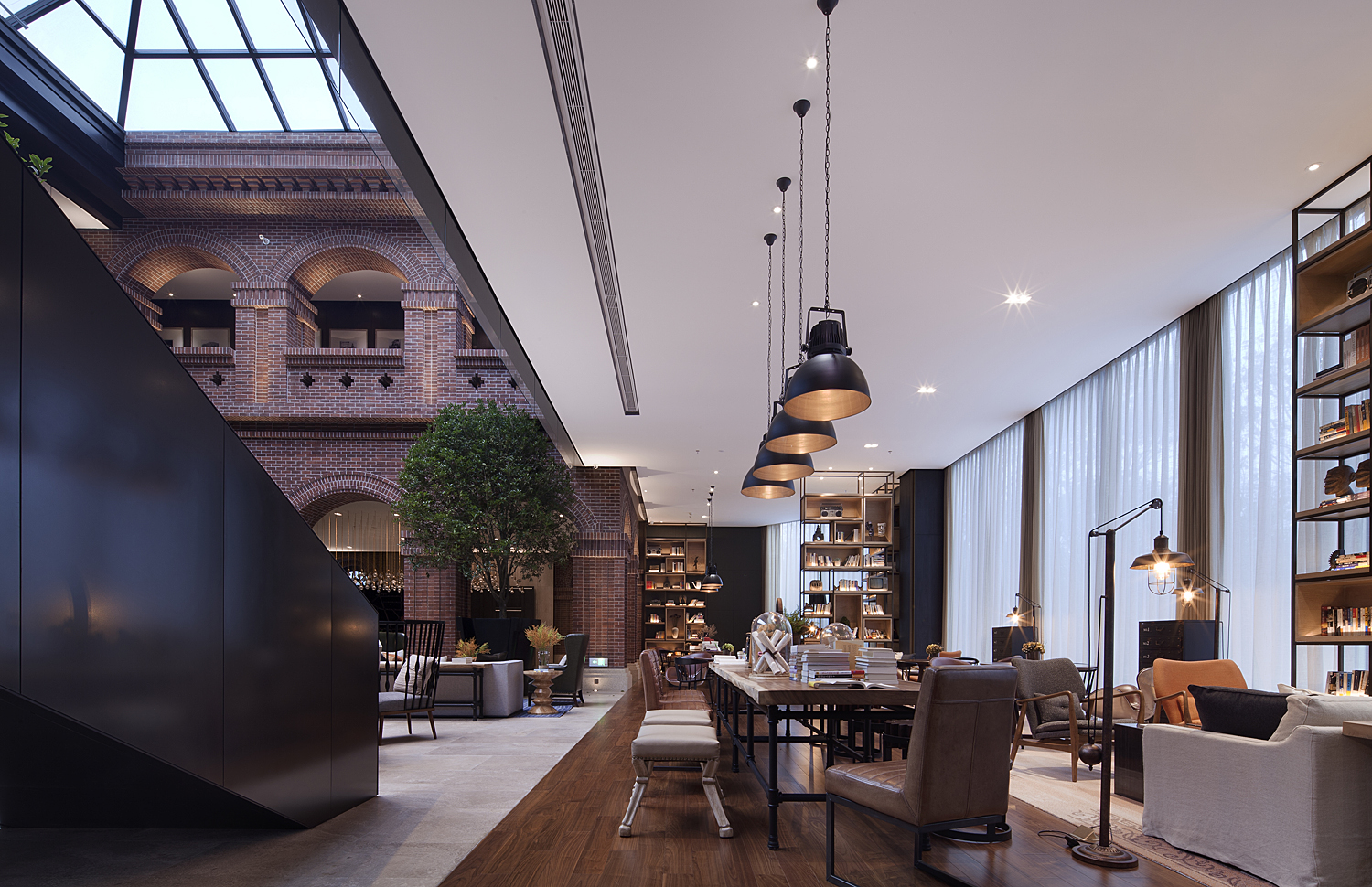 Shenyang CR Land Twenty-Four City Sales Center by Li Yizhong Interior ...