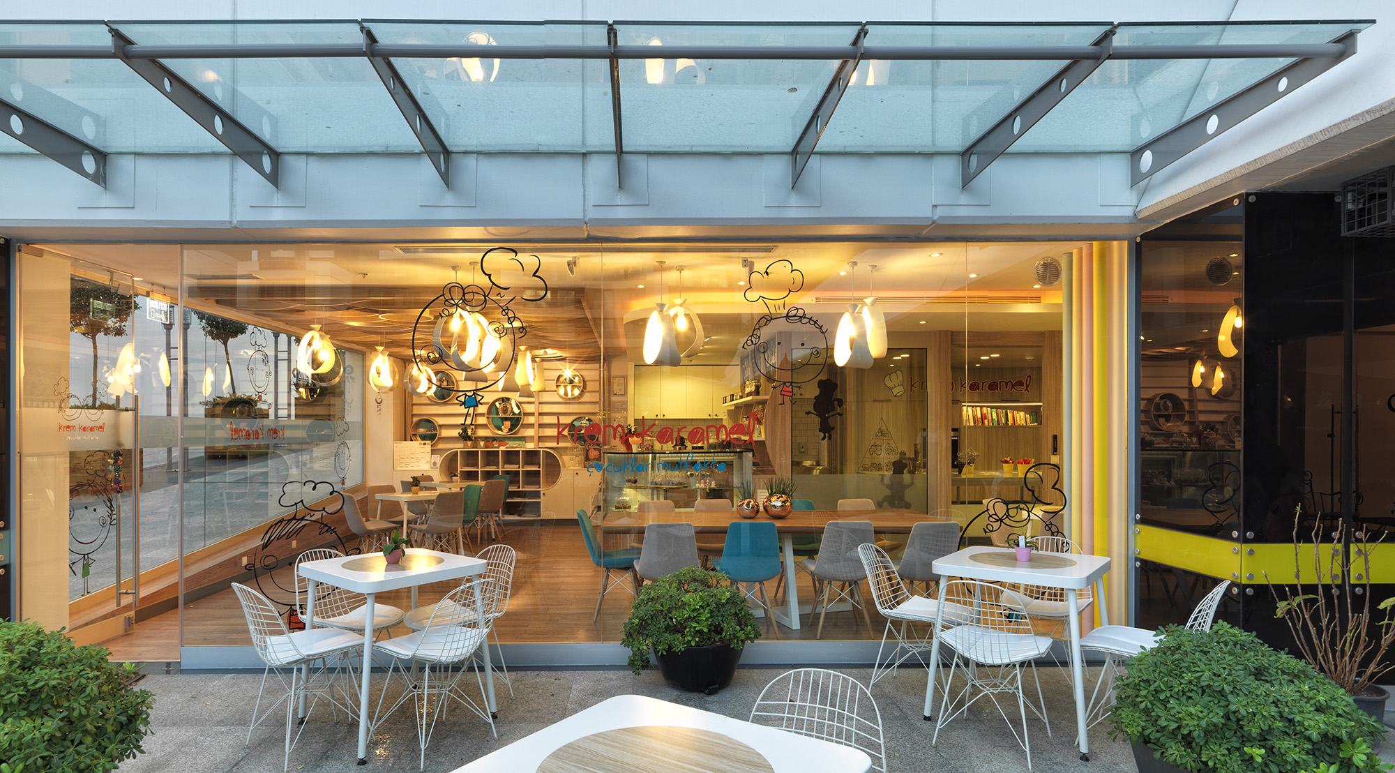 Krem Karamel Cafe by Concept i Design Architizer