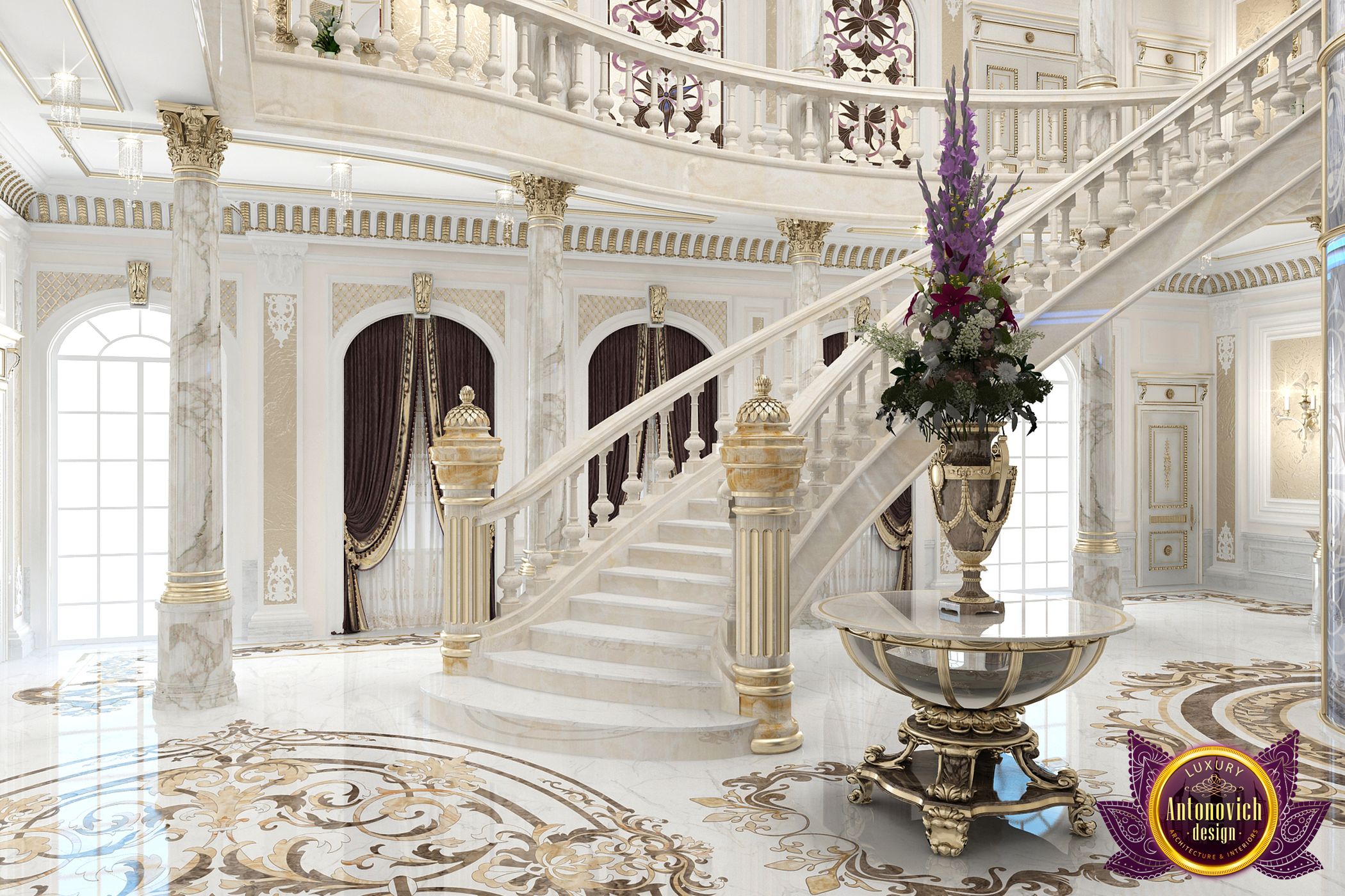 Magnificent modern palace of Katrina Antonovich by LUXURY ANTONOVICH ...