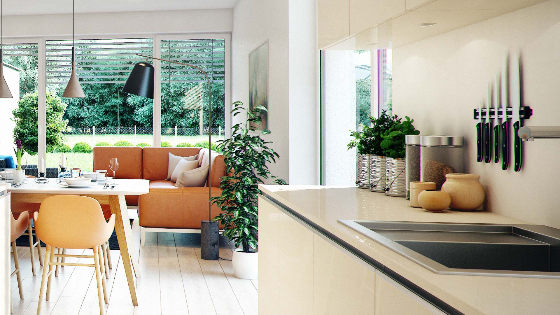 Stylish twin house real estate in Austria by Viscato Architizer