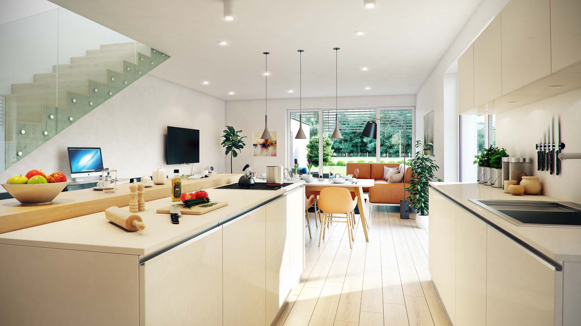 Stylish twin house real estate in Austria by Viscato Architizer