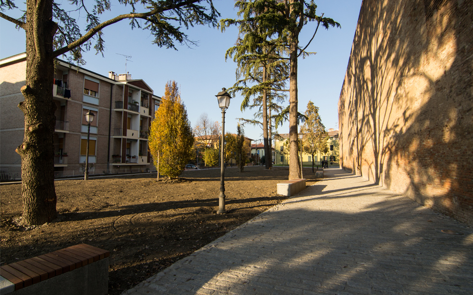 PIAZZA DELLA ROCCA A PIEVE DI CENTO Architizer