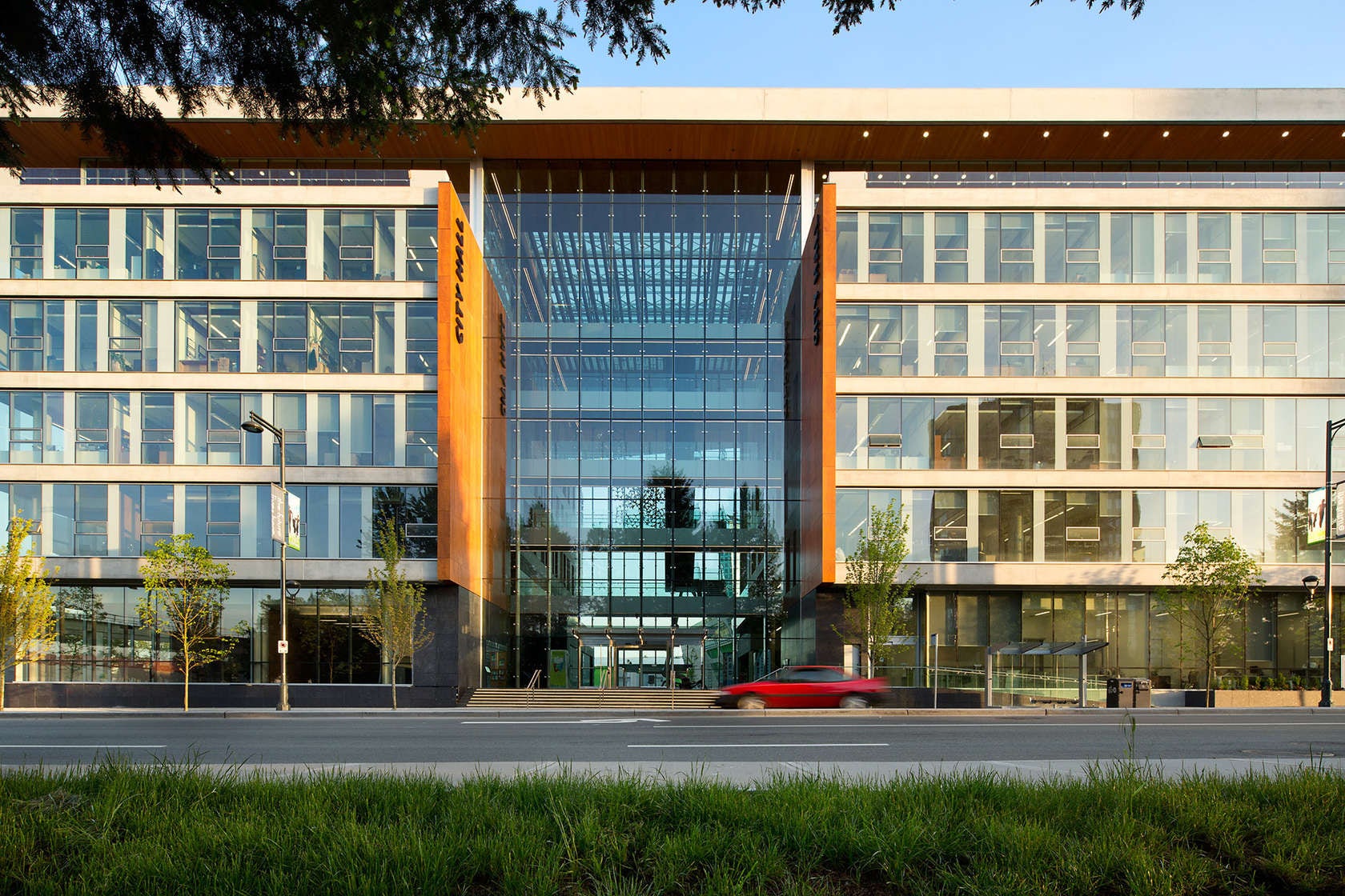 surrey city hall civic centre architizer dsm design ltd