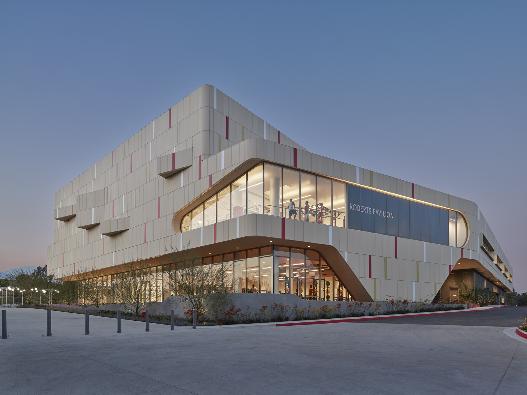 The Roberts Pavilion, Claremont McKenna College by John Friedman Alice