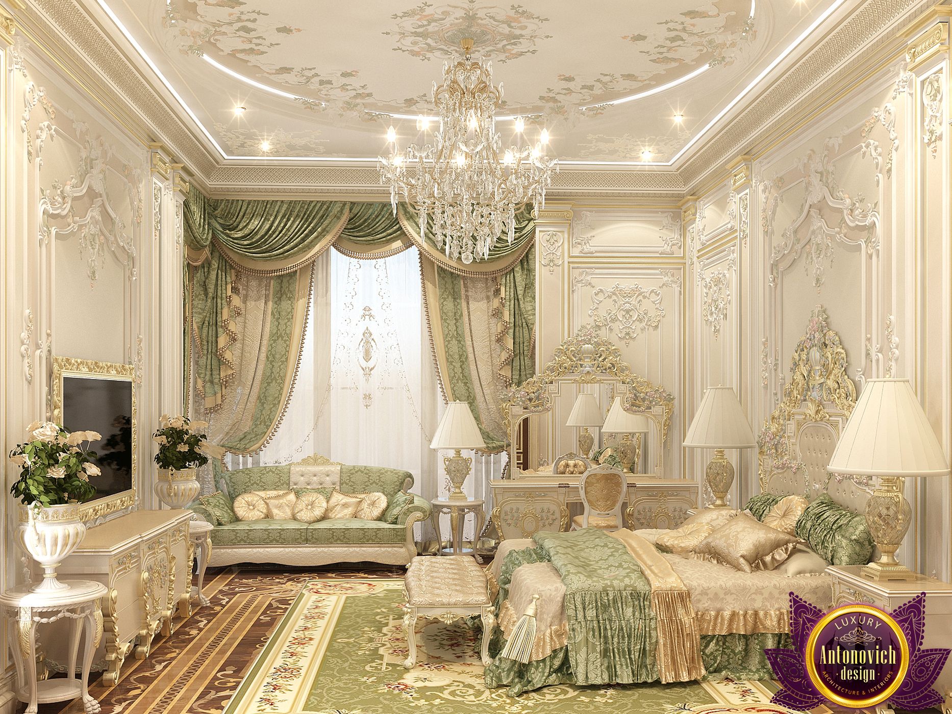 Шторы Luxury Antonovich Design