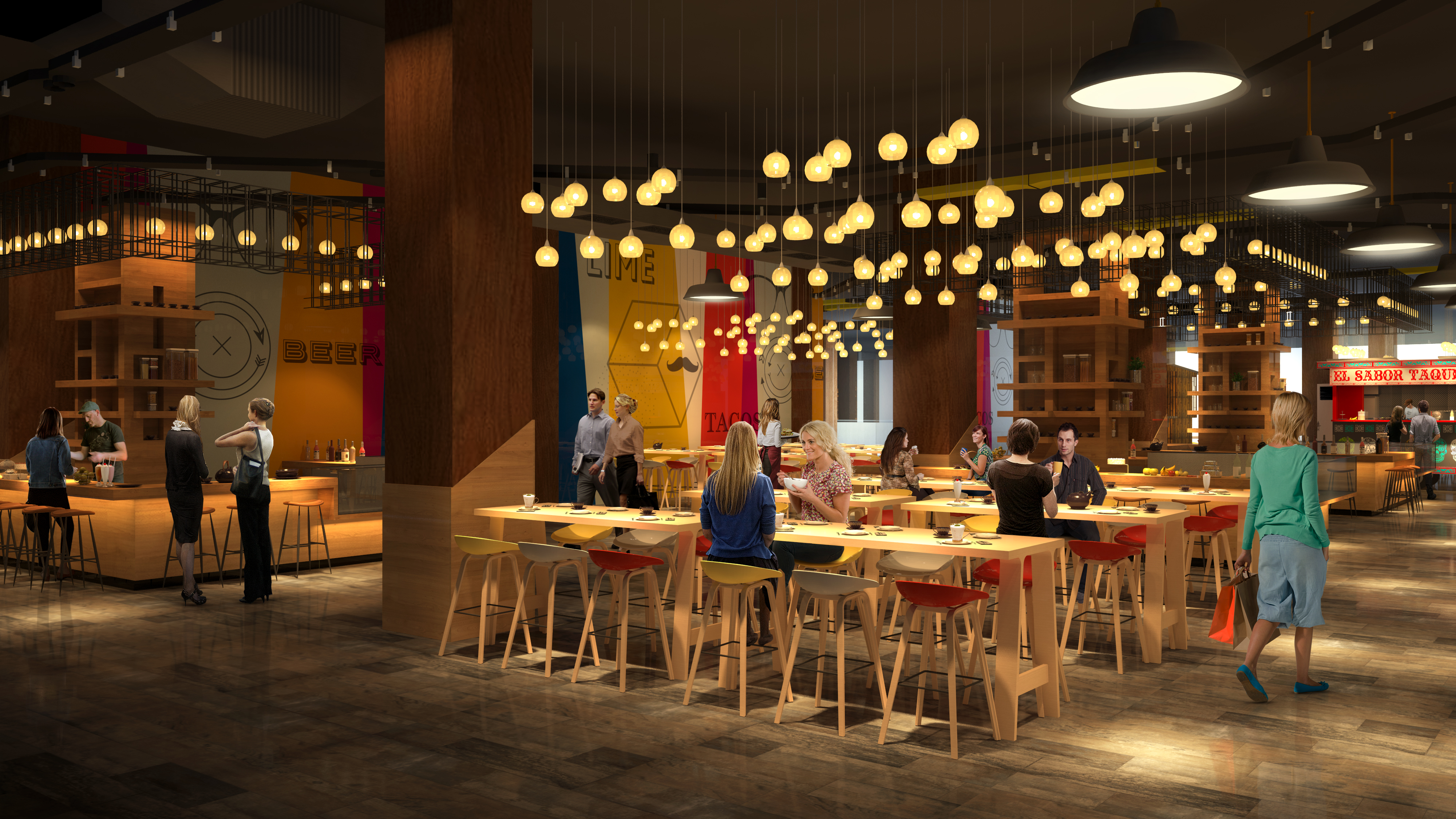 Restaurant by Hyun Vision Architectural Rendering - Architizer