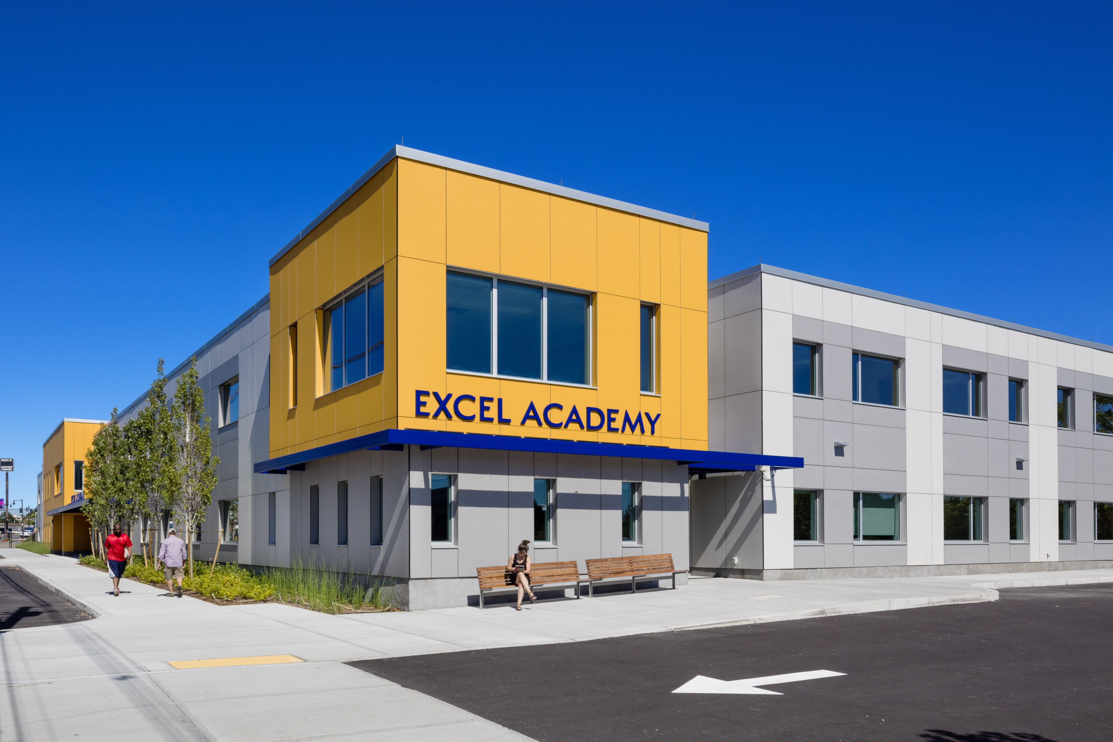 Excel Academy Charter High School by Studio G Architects Architizer