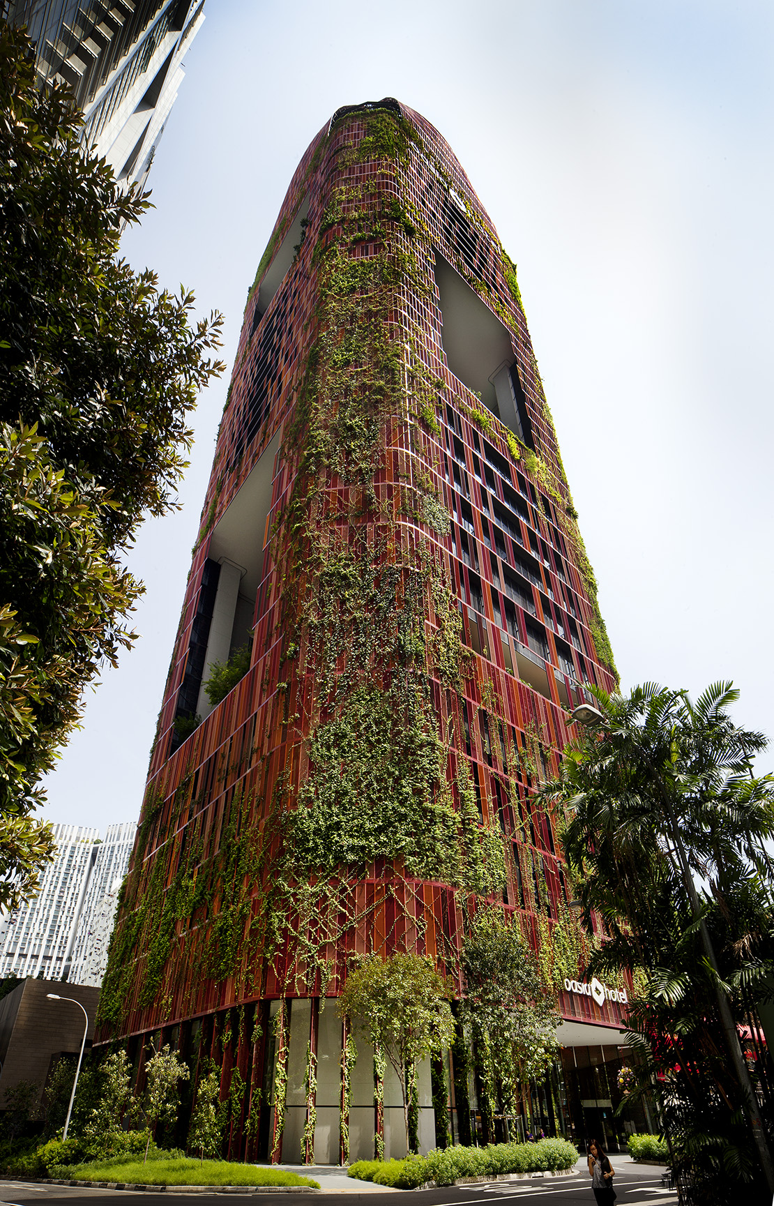 Oasia Hotel Downtown by WOHA - Architizer