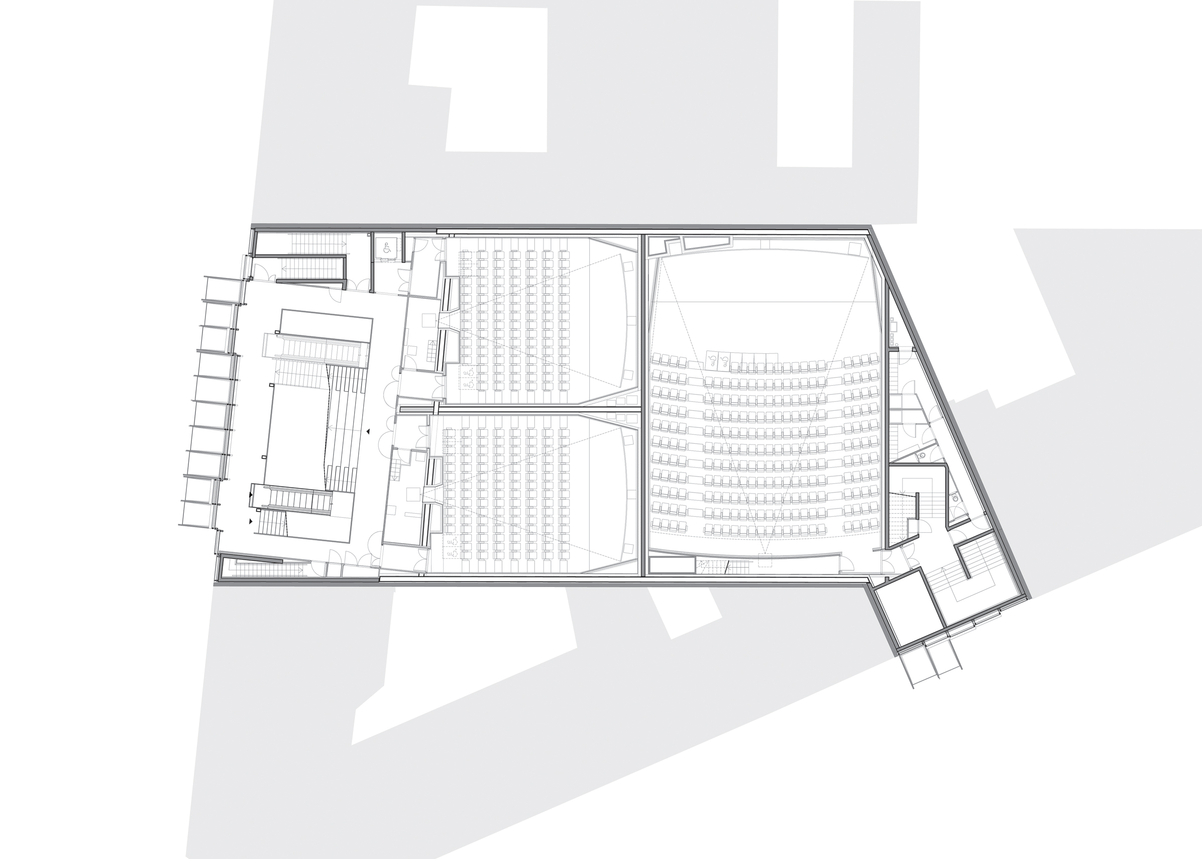 Idea 1904068: Gaumont-Pathé Alésia Cinémas by MANUELLE GAUTRAND ...