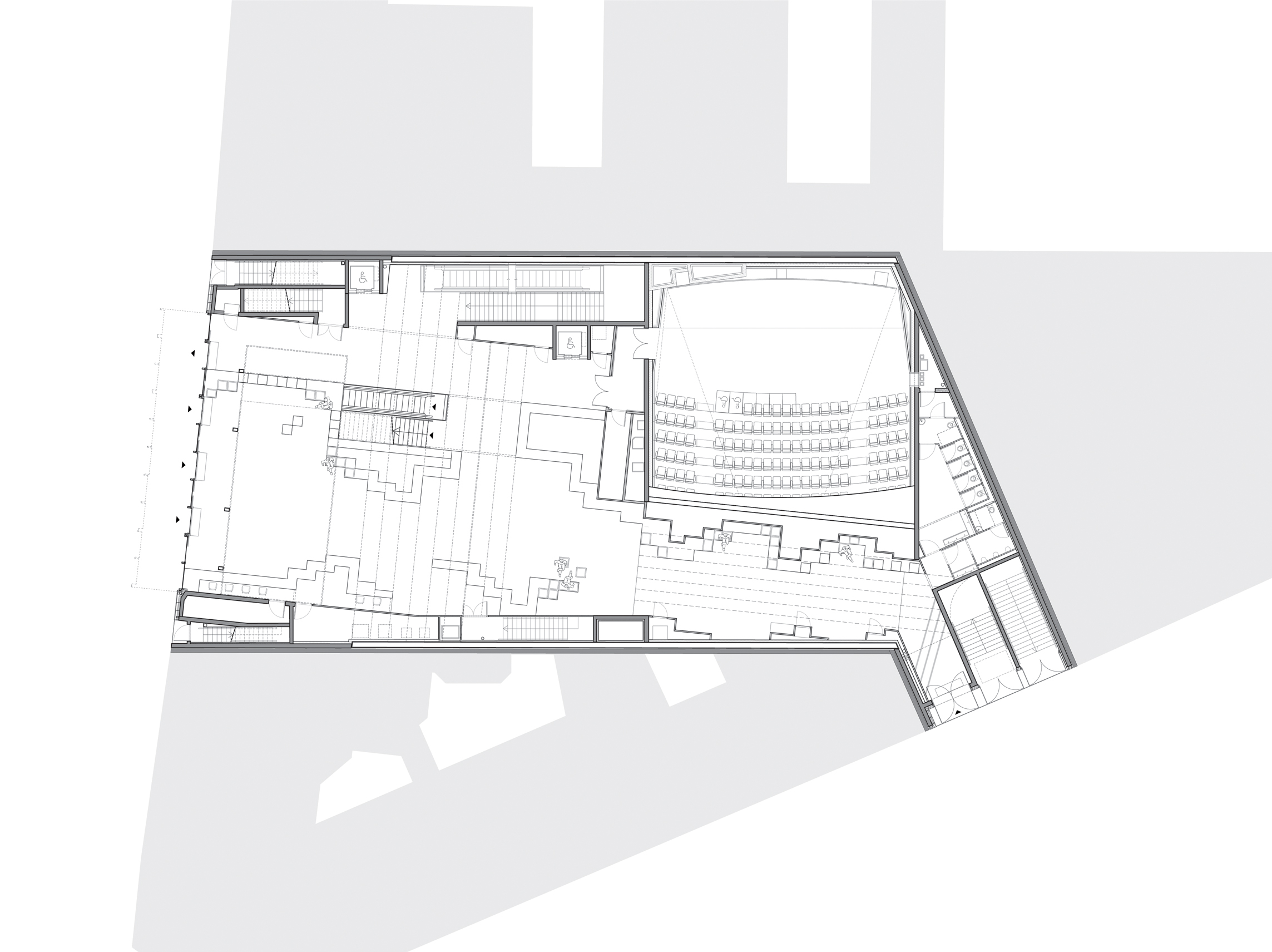 Idea 1904071: Gaumont-Pathé Alésia Cinémas by MANUELLE GAUTRAND ...