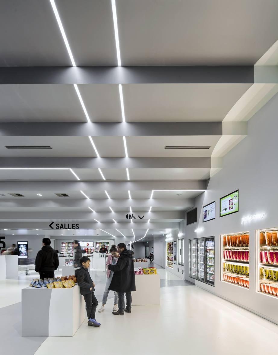 Gaumont-Pathé Alésia Cinémas by MANUELLE GAUTRAND ARCHITECTURE - Architizer