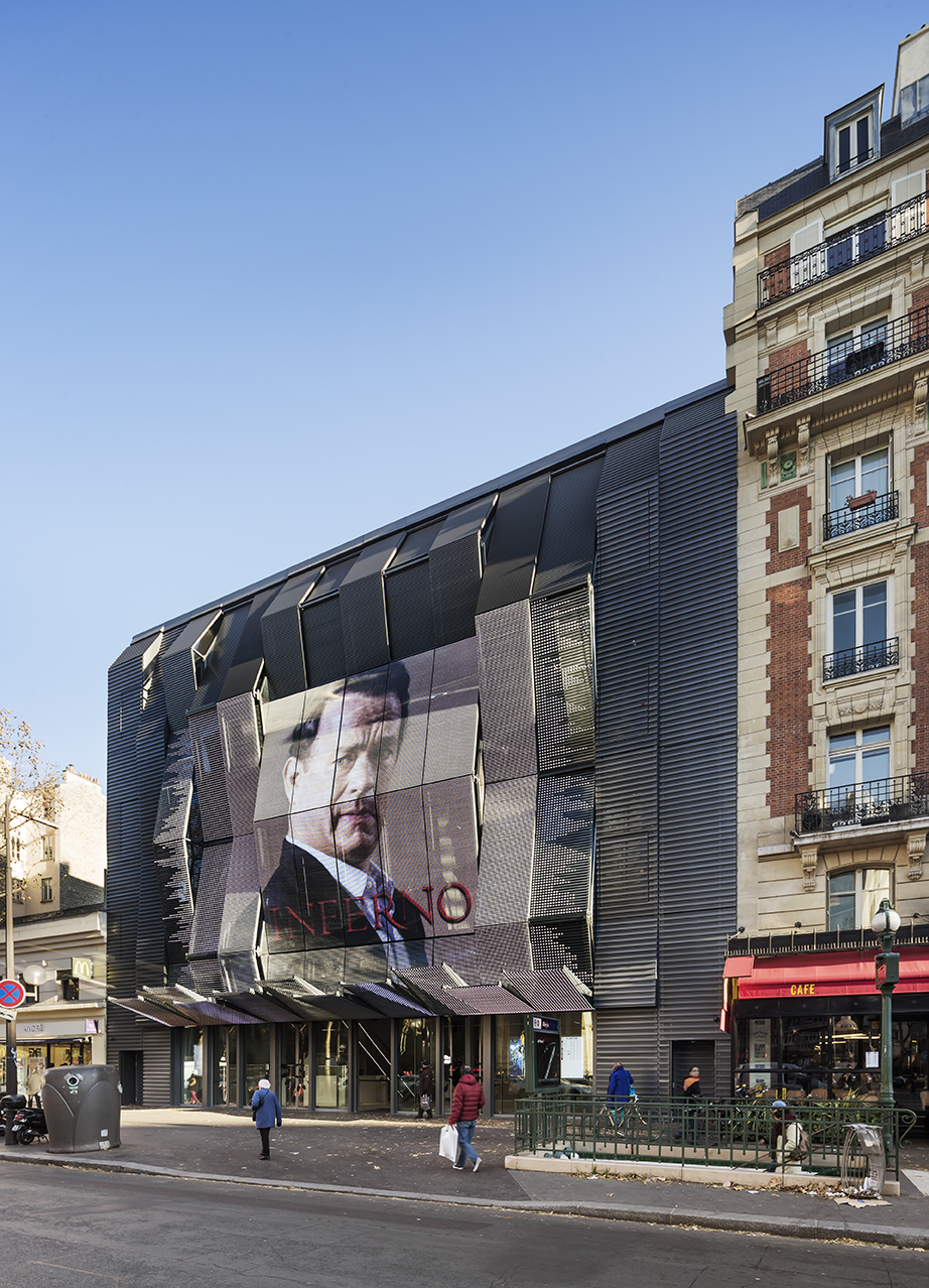 Gaumont-Pathé Alésia Cinémas by MANUELLE GAUTRAND ARCHITECTURE - Architizer