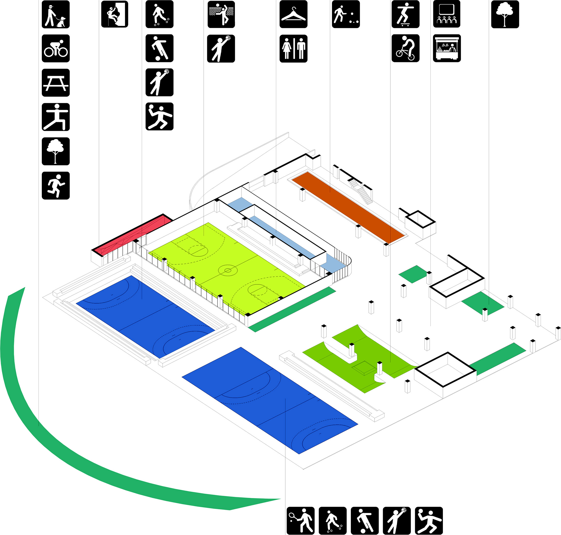 SPORT VILLAGE by TIXA Architizer