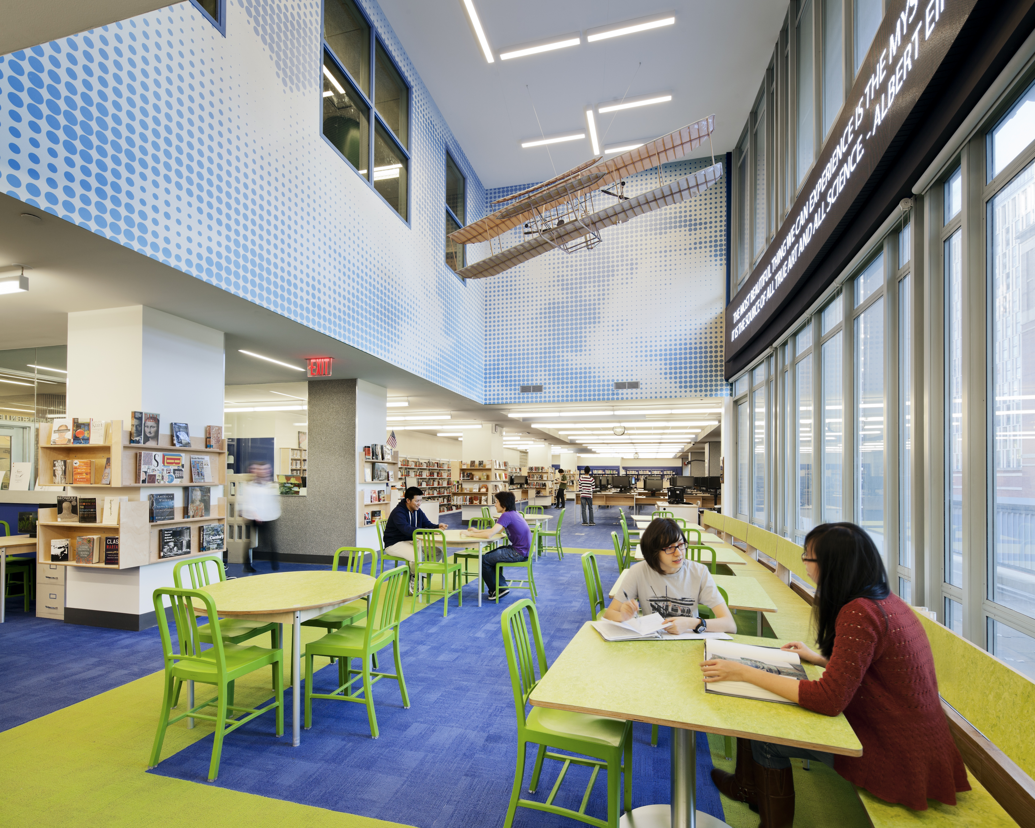 Stuyvesant High School Library by HMA2 Architects Architizer