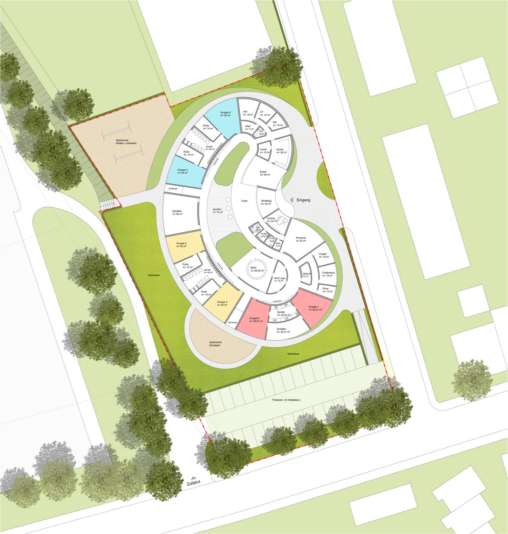  Kindergarten in Lahnstein by Herrmanns Architekten - Architizer 