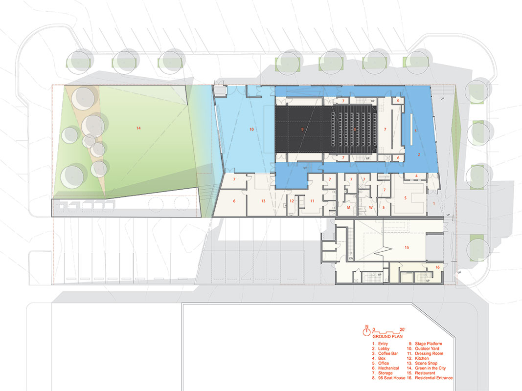 Blue Barn Theatre Boxcar 10 On Architizer